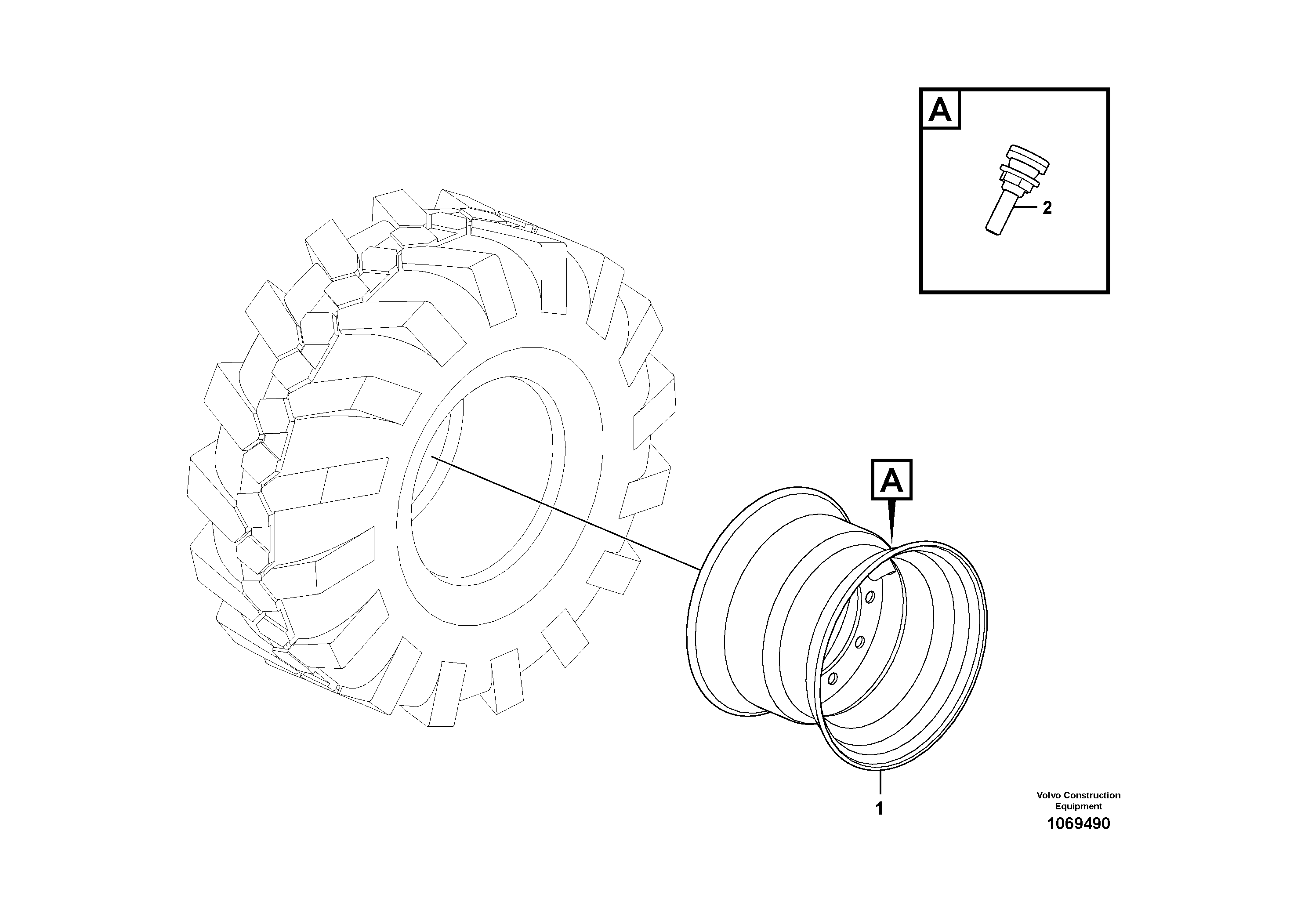 Front section VOE15221815 VOLVO