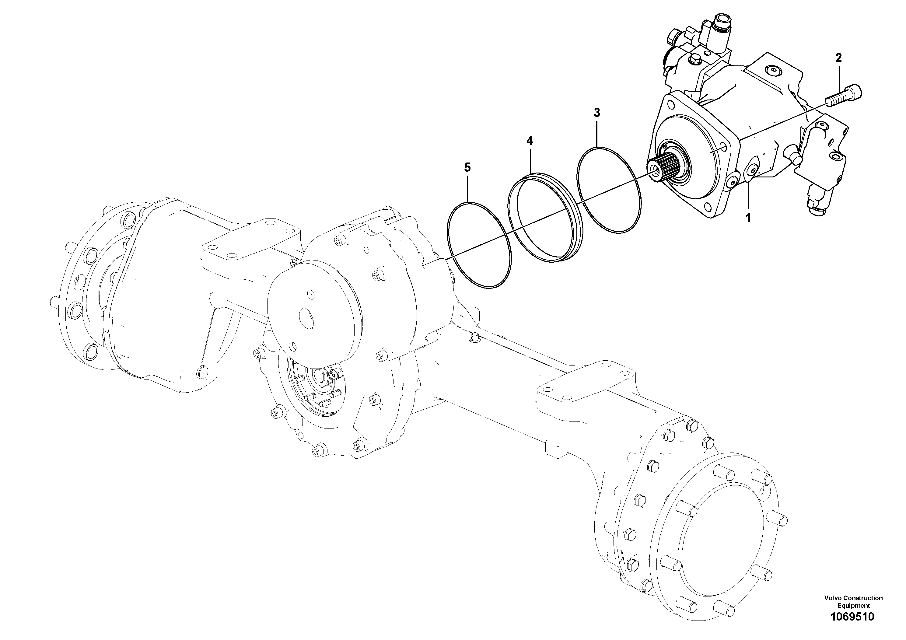 Opr Cylinder VOE15222848 VOLVO