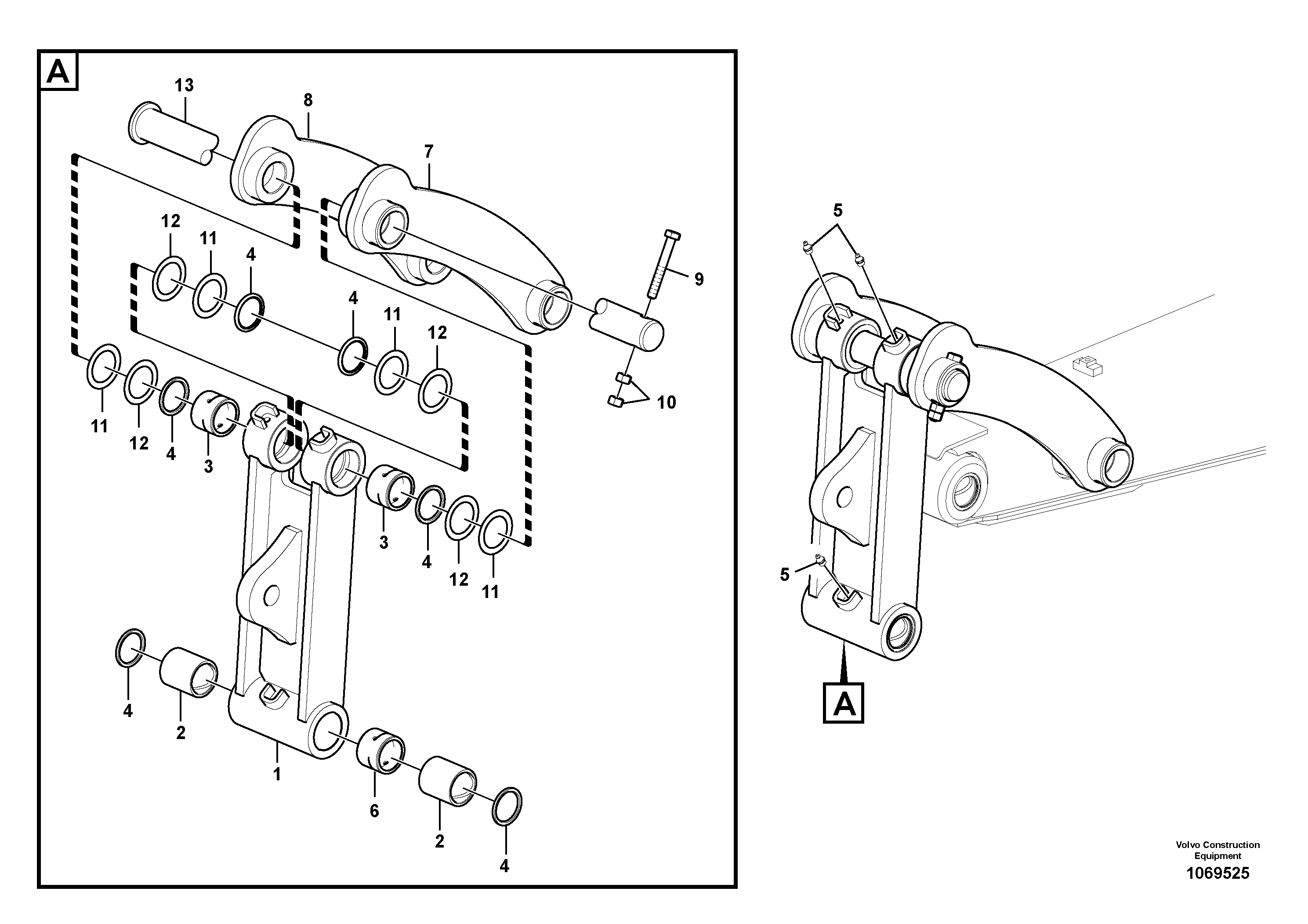 Yoke VOE14661128 VOLVO