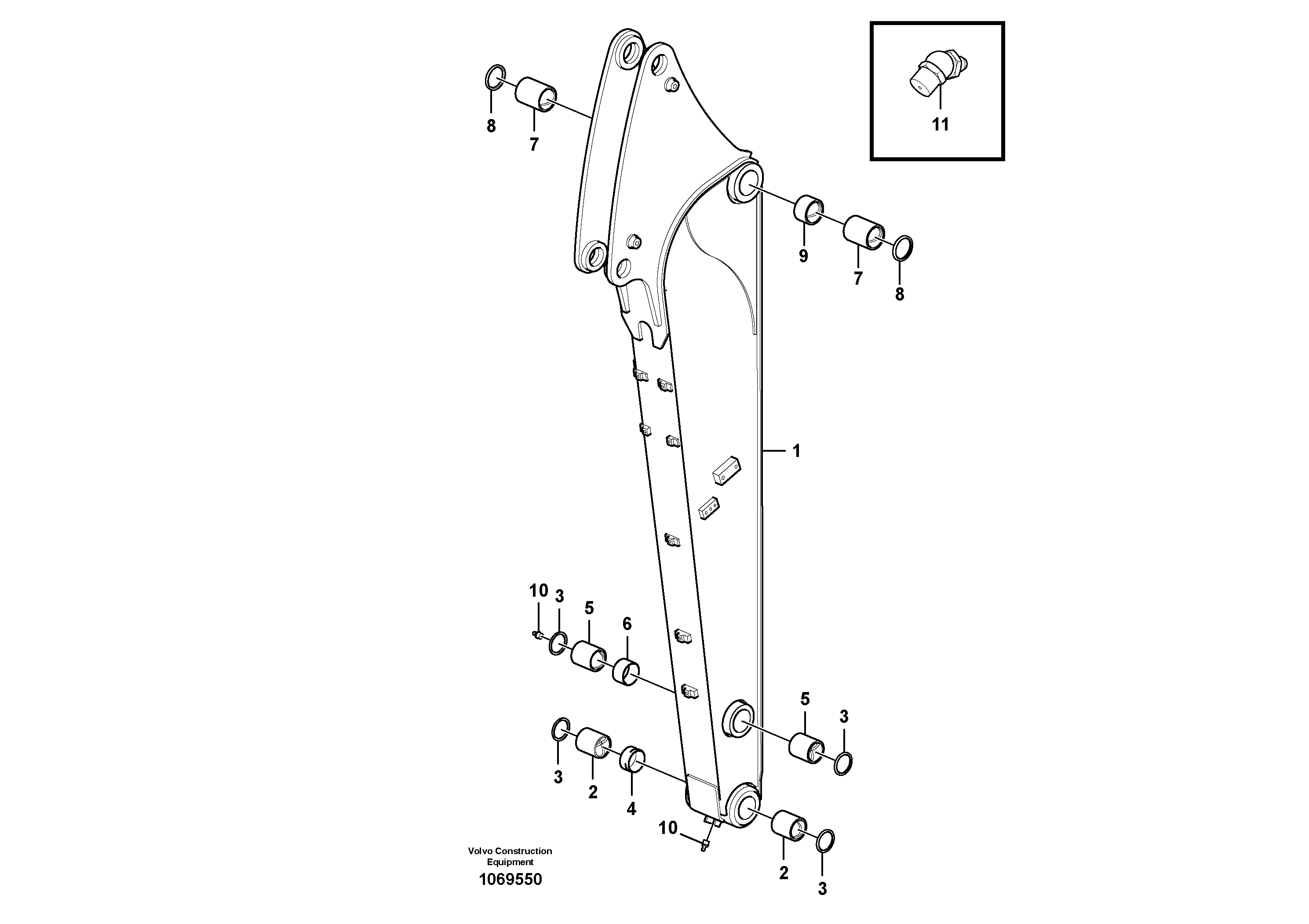 Altntr Housing VOE14724675 VOLVO