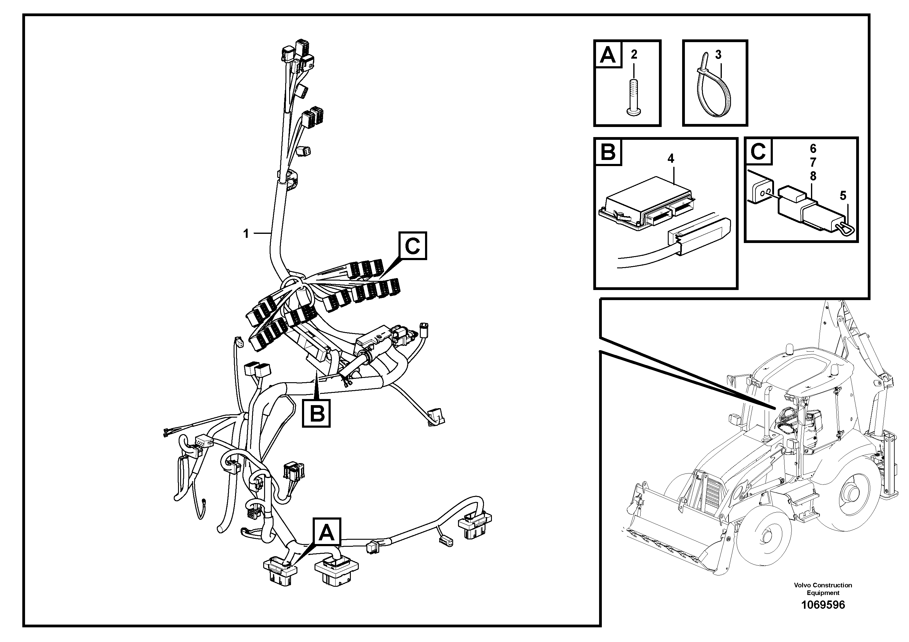 Support Leg VOE16679392 VOLVO