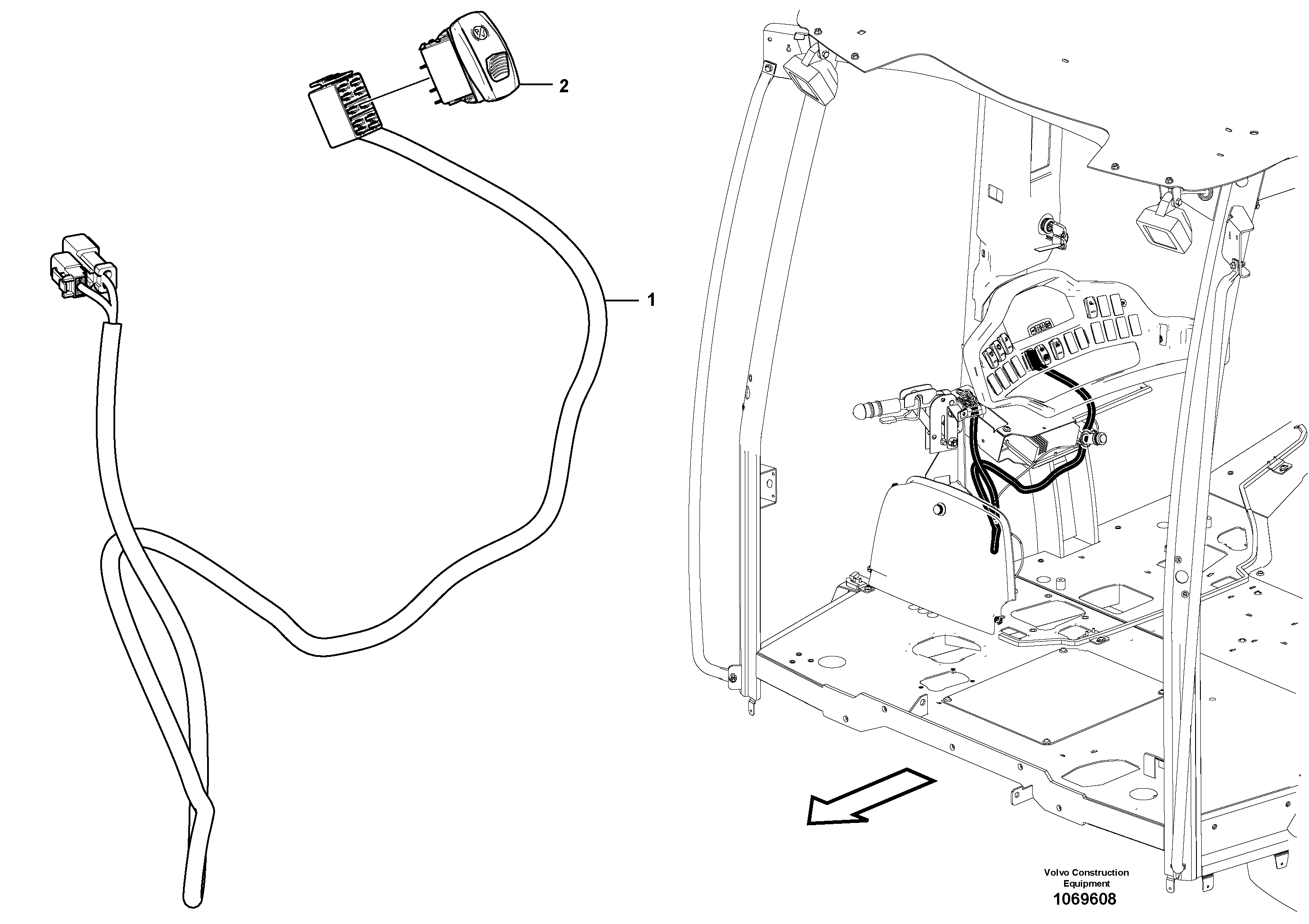 Support Leg VOE15655820 VOLVO
