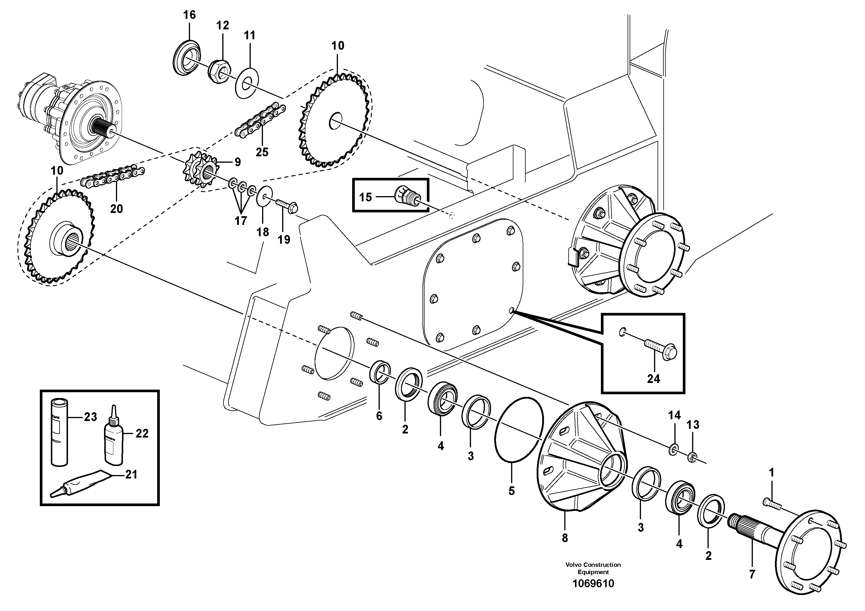 Press Gauge Kit VOE7018599 VOLVO