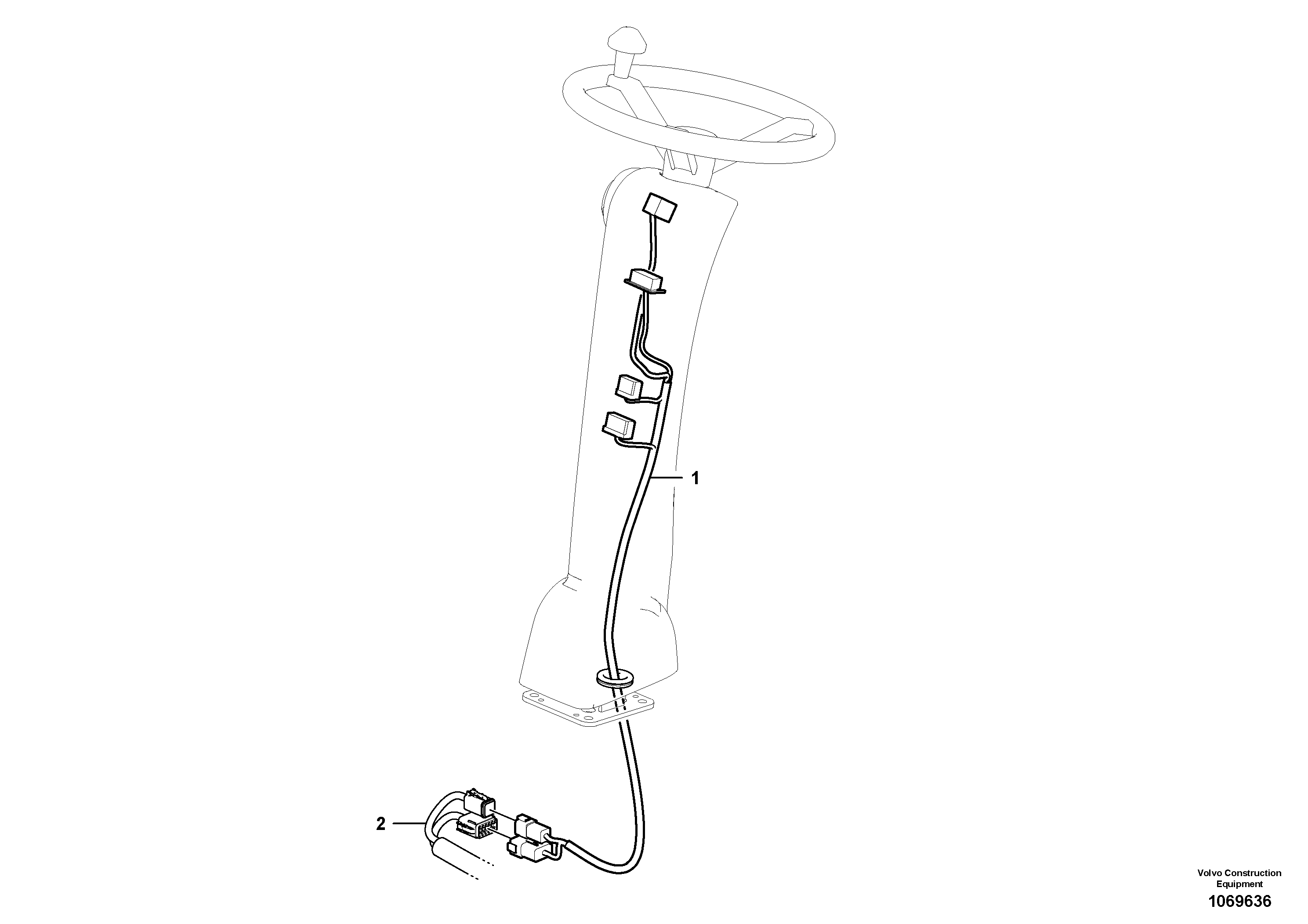 Support Leg VOE14669990 VOLVO