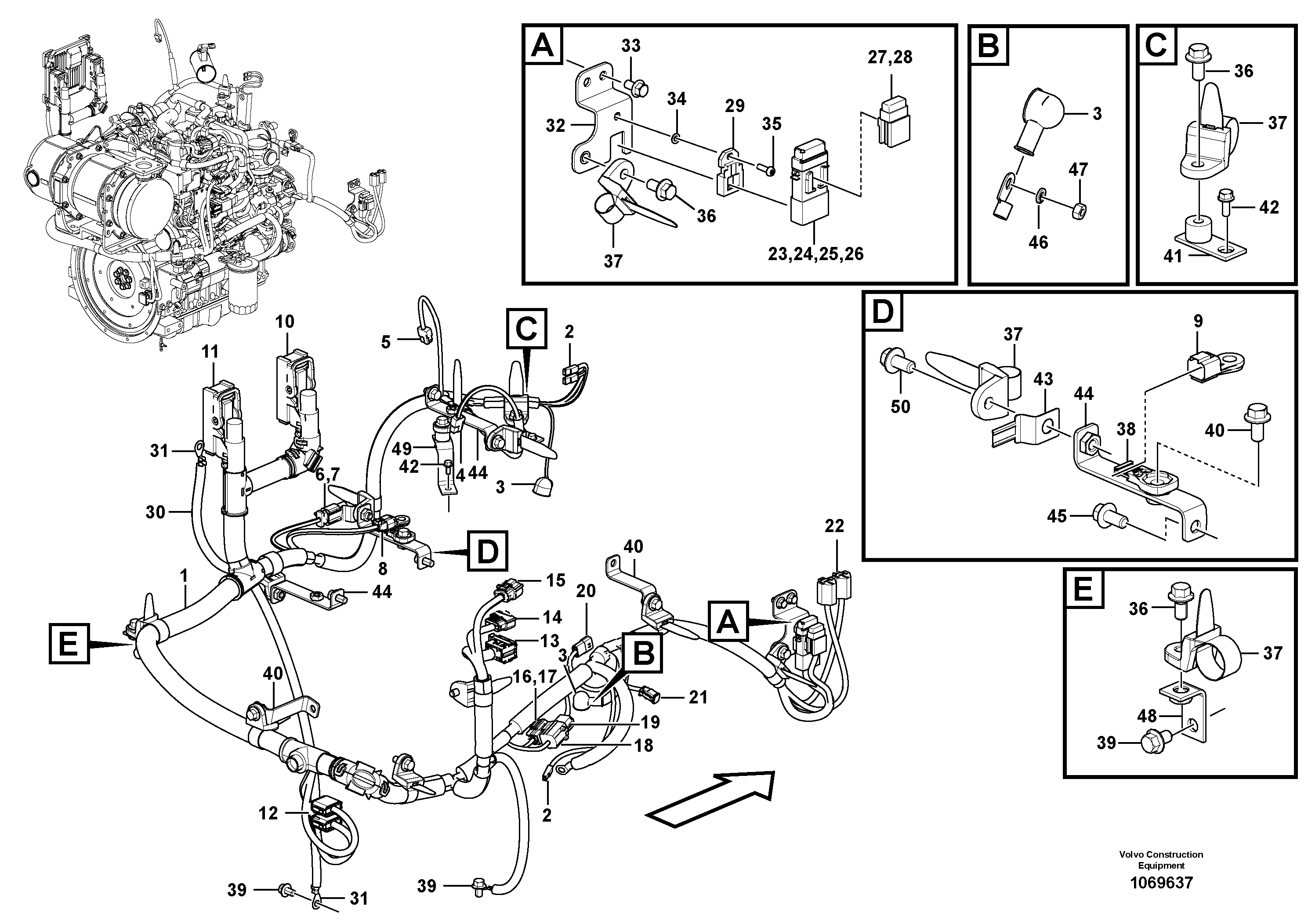 Support Leg VOE14663184 VOLVO