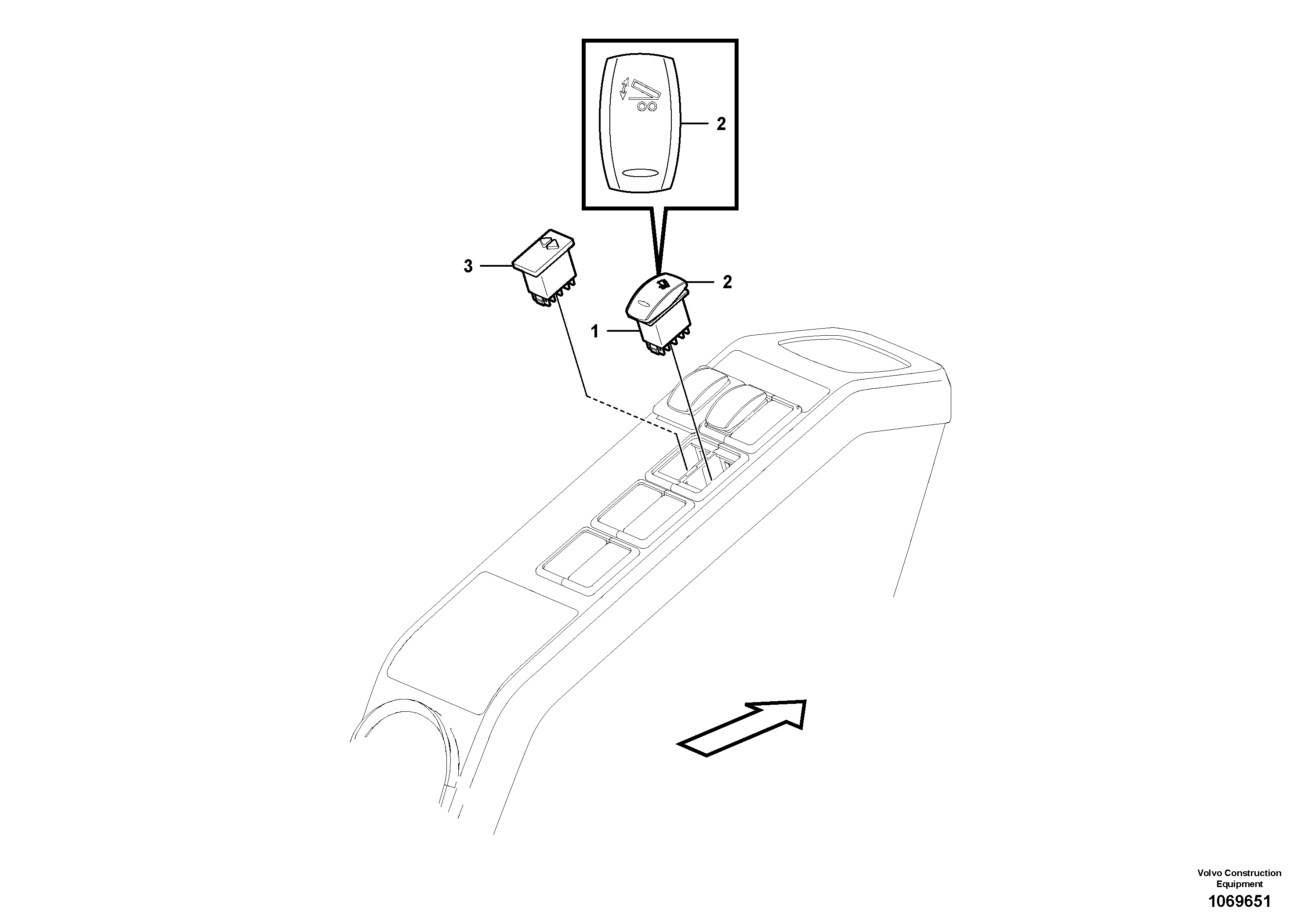 Панель детали VOE16240261 VOLVO