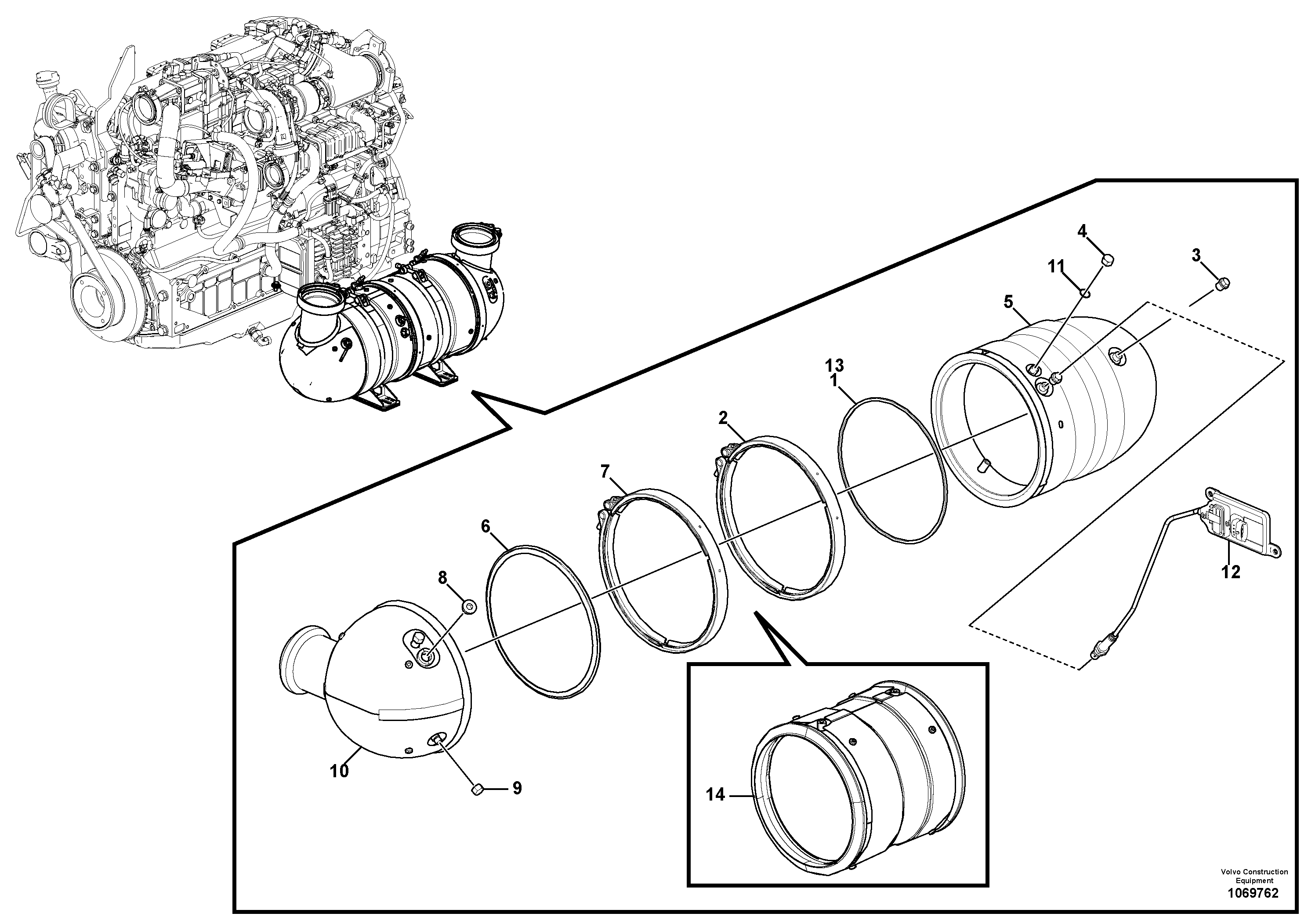 Mudguard VOE21774559 VOLVO