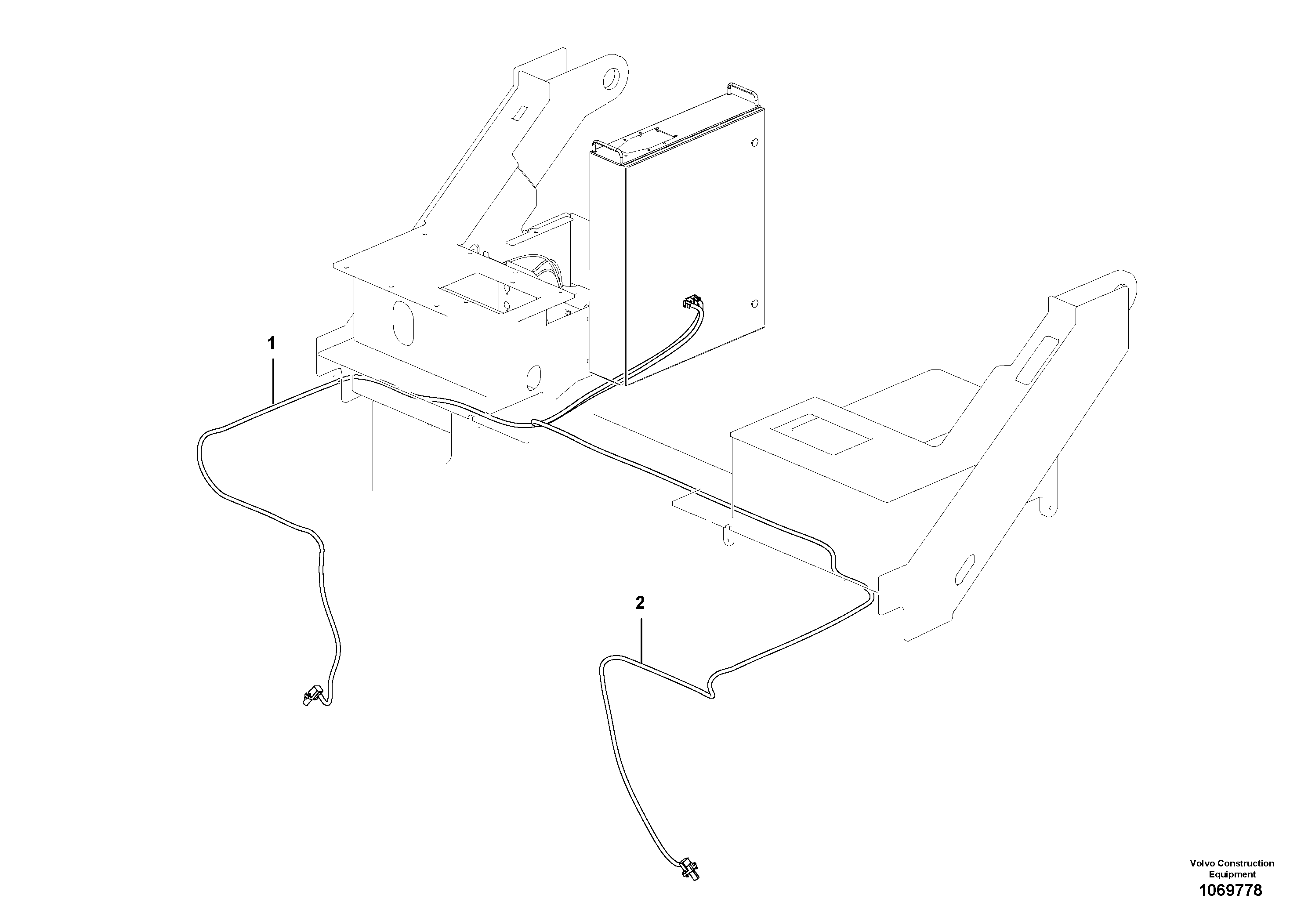 Radio Support VOE12761102 VOLVO