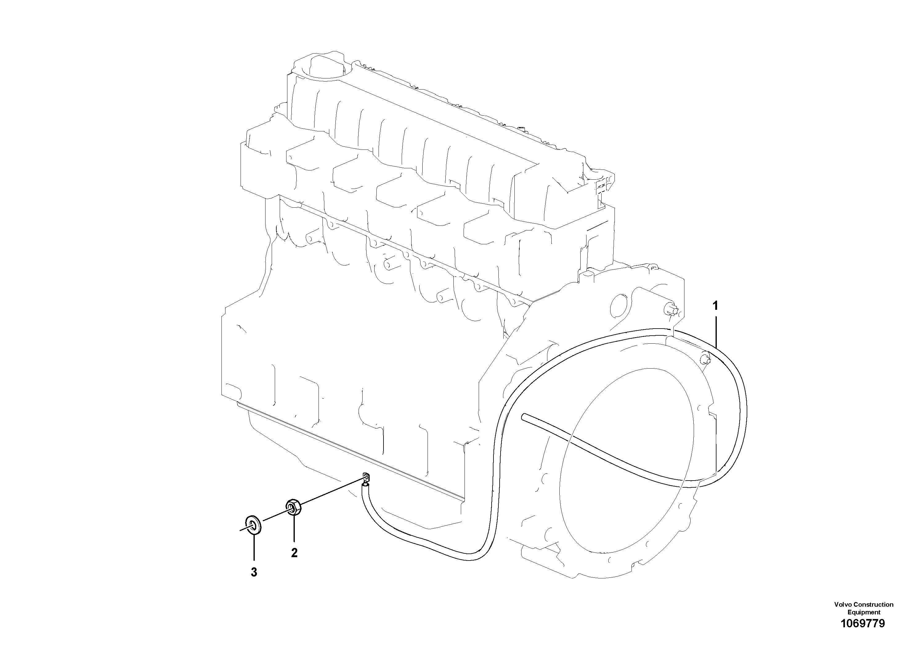 Radio Support VOE12759198 VOLVO