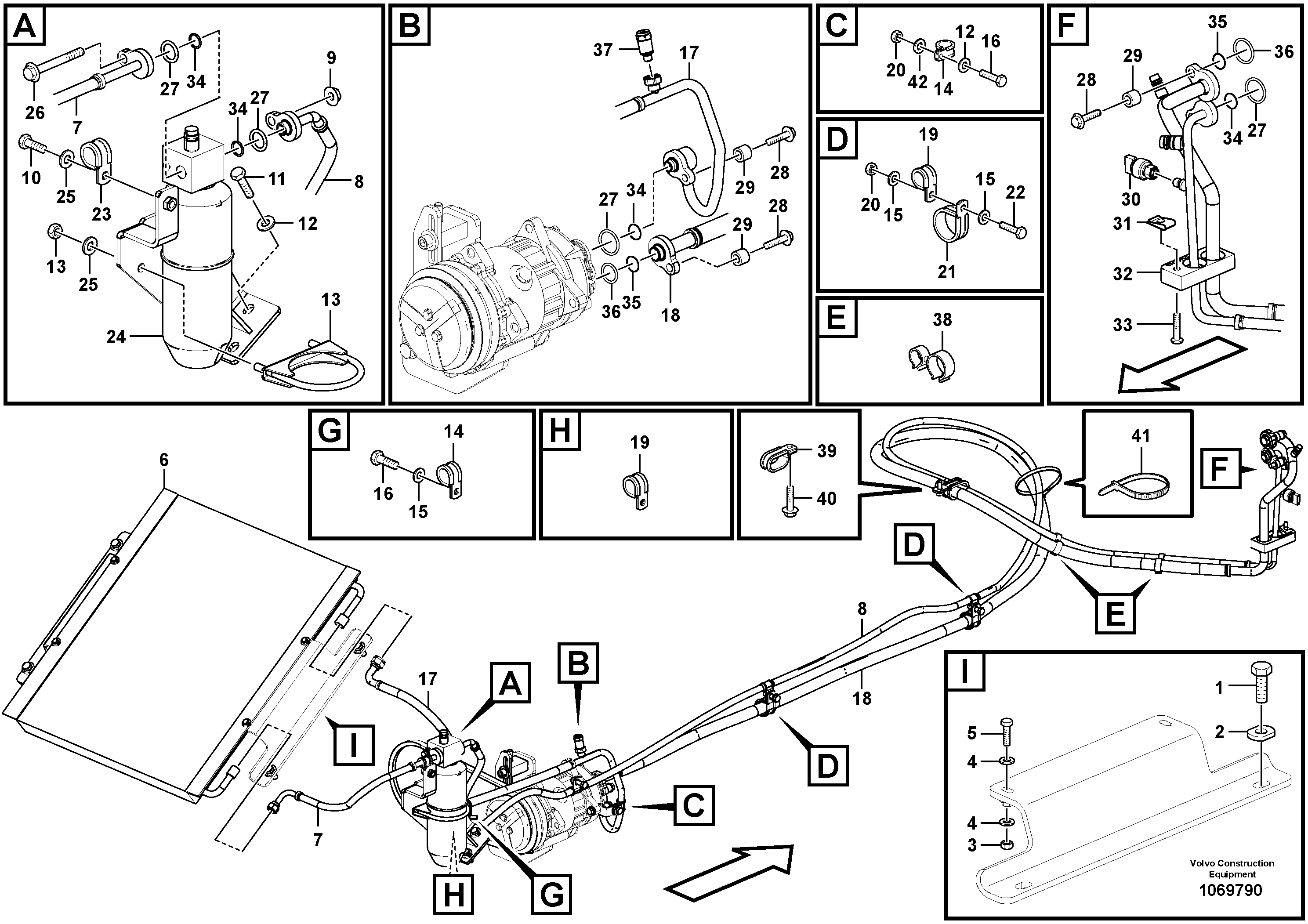 Timing gear casing VOE12790095 VOLVO