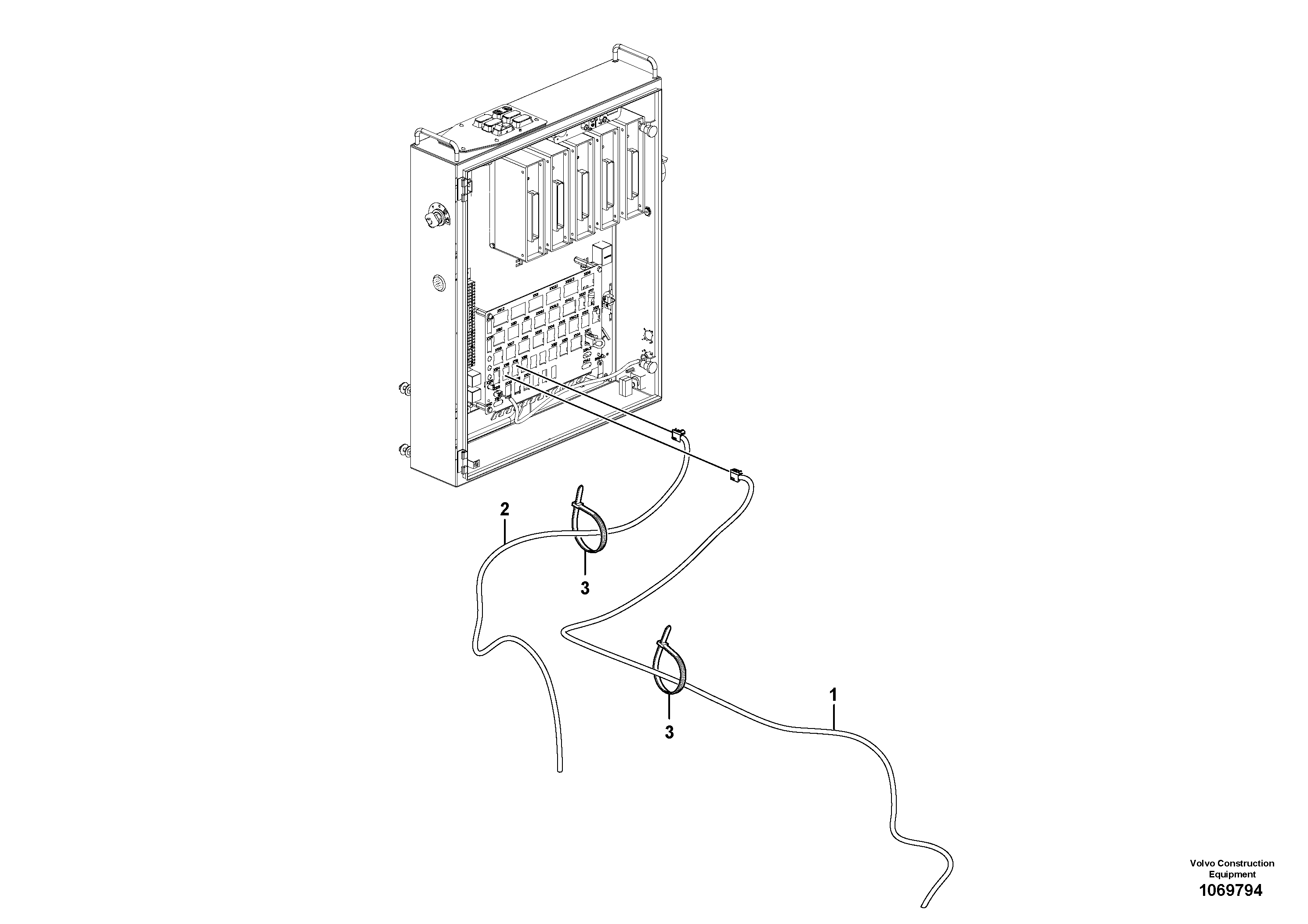 Radio Support VOE12820138 VOLVO