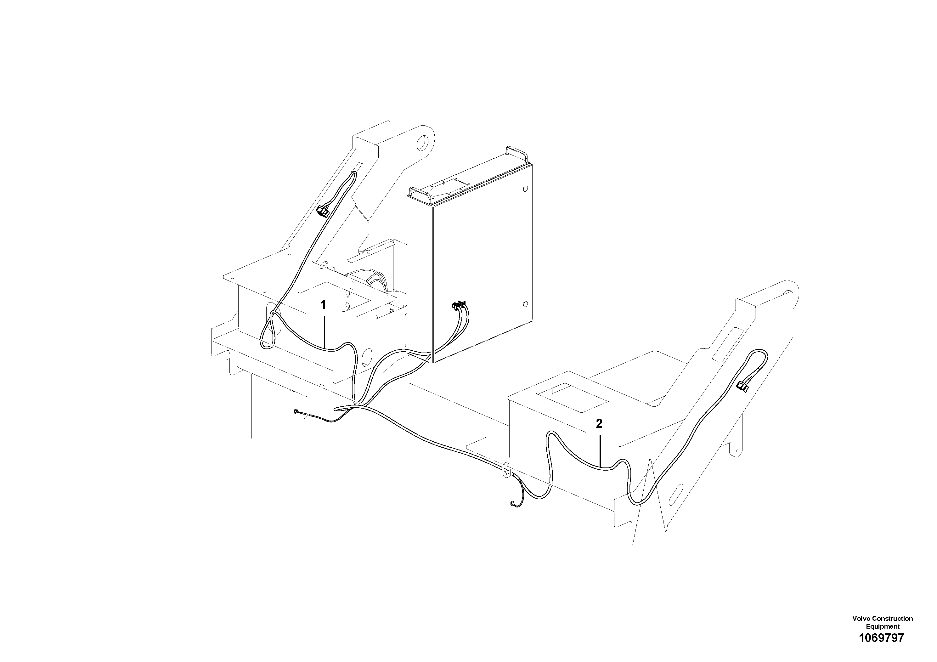 Support Leg VOE12833800 VOLVO
