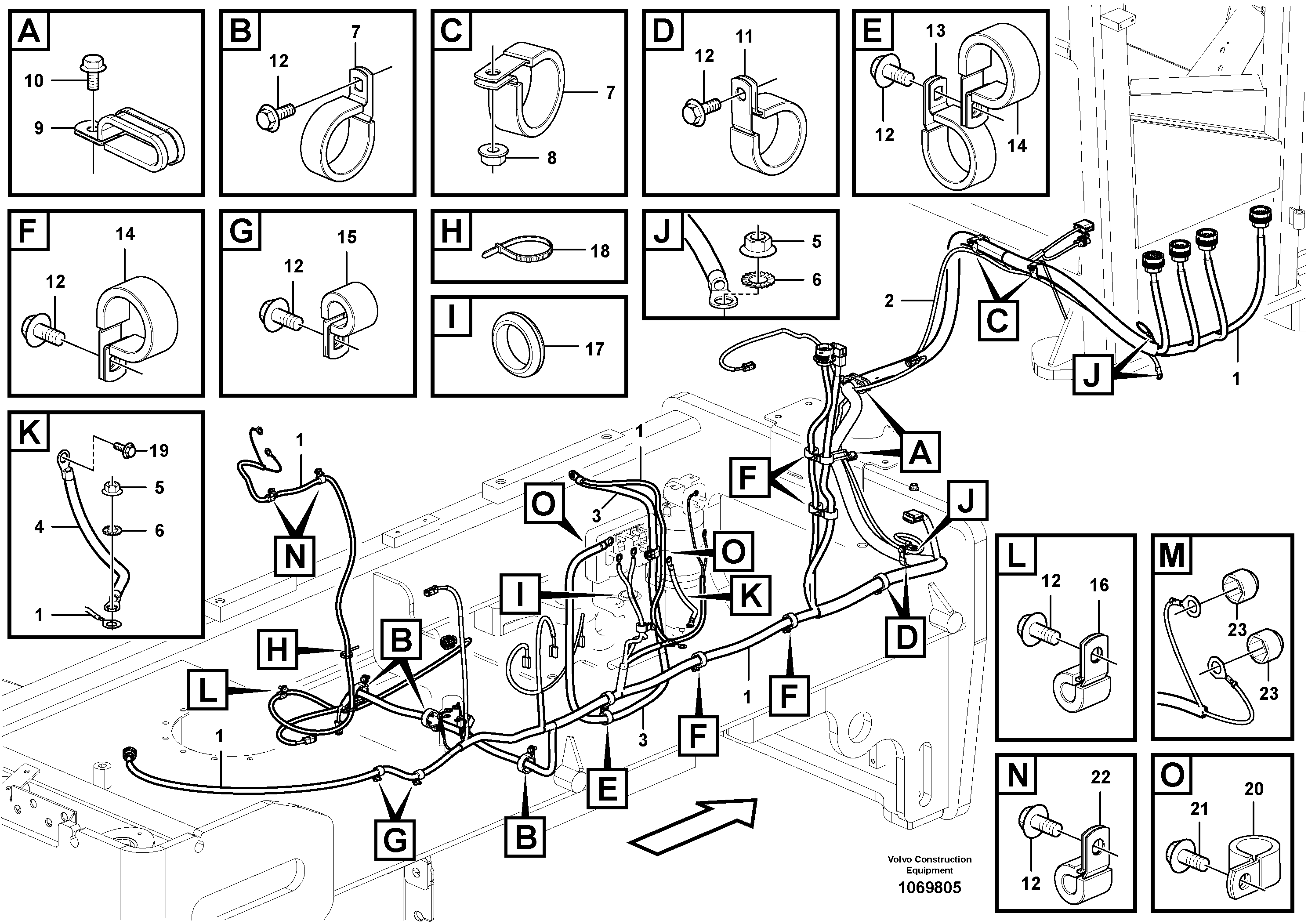 Support Leg VOE16658935 VOLVO