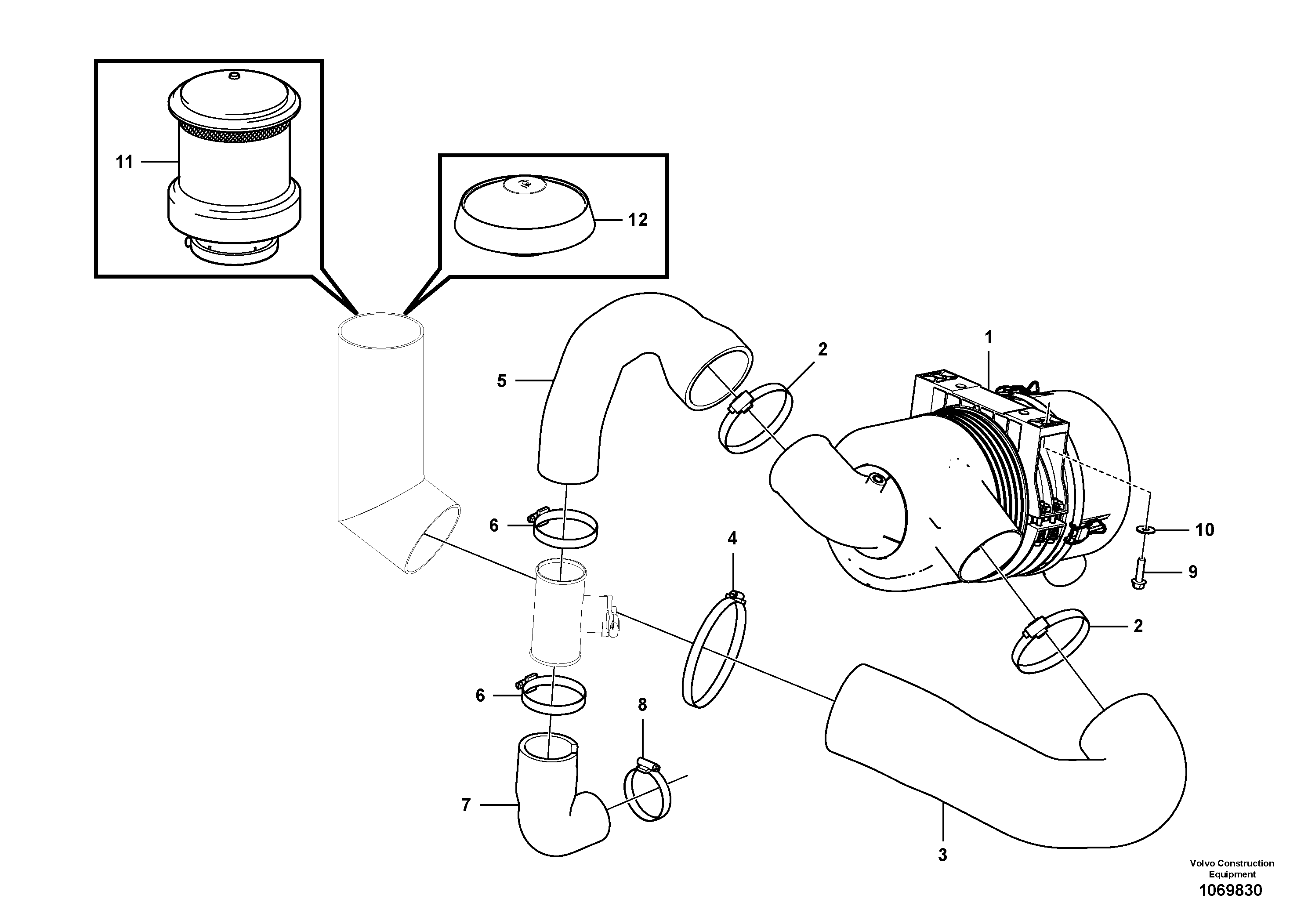 Tooth Belt VOE15223435 VOLVO