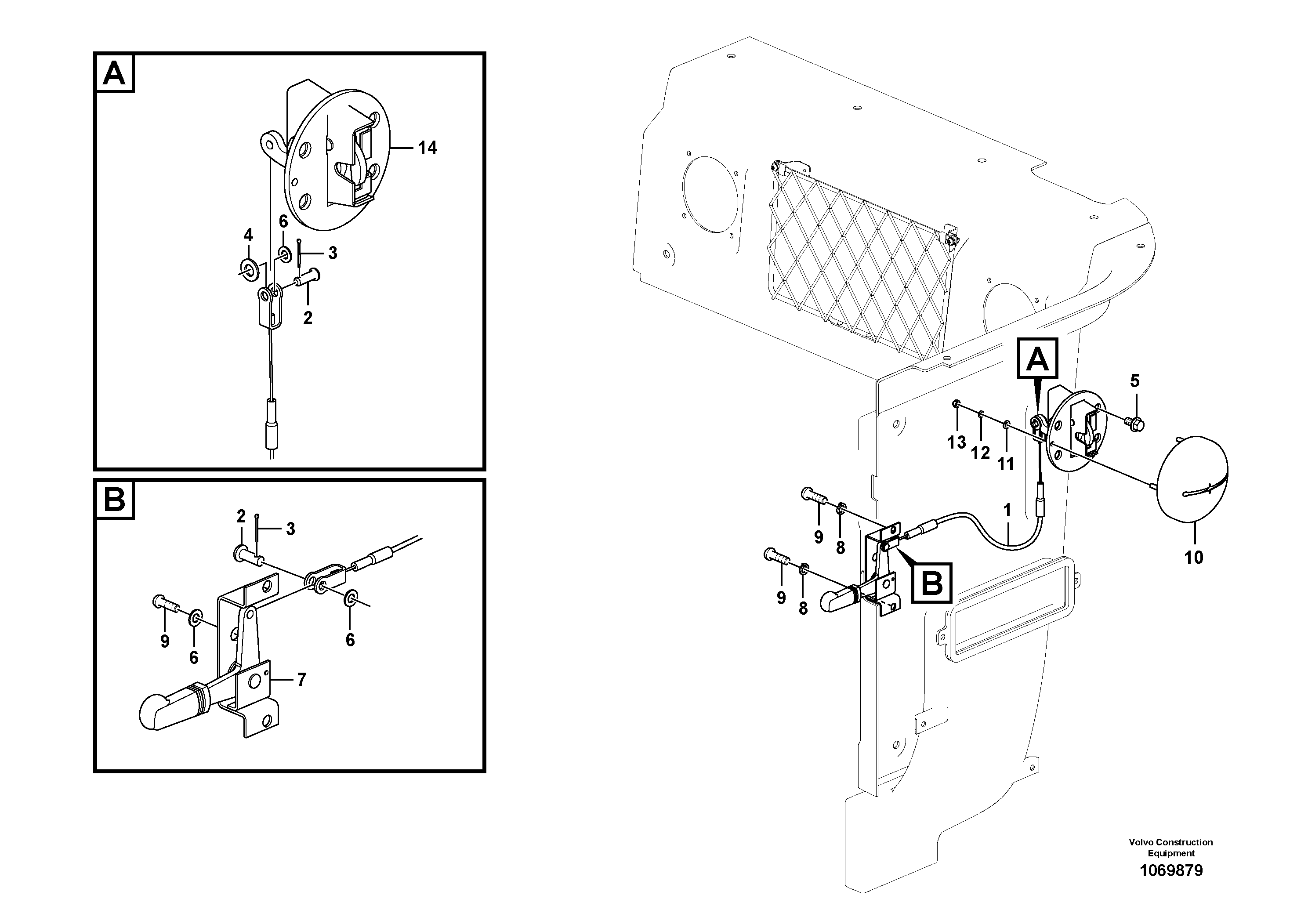 Crawler track VOE907814 VOLVO