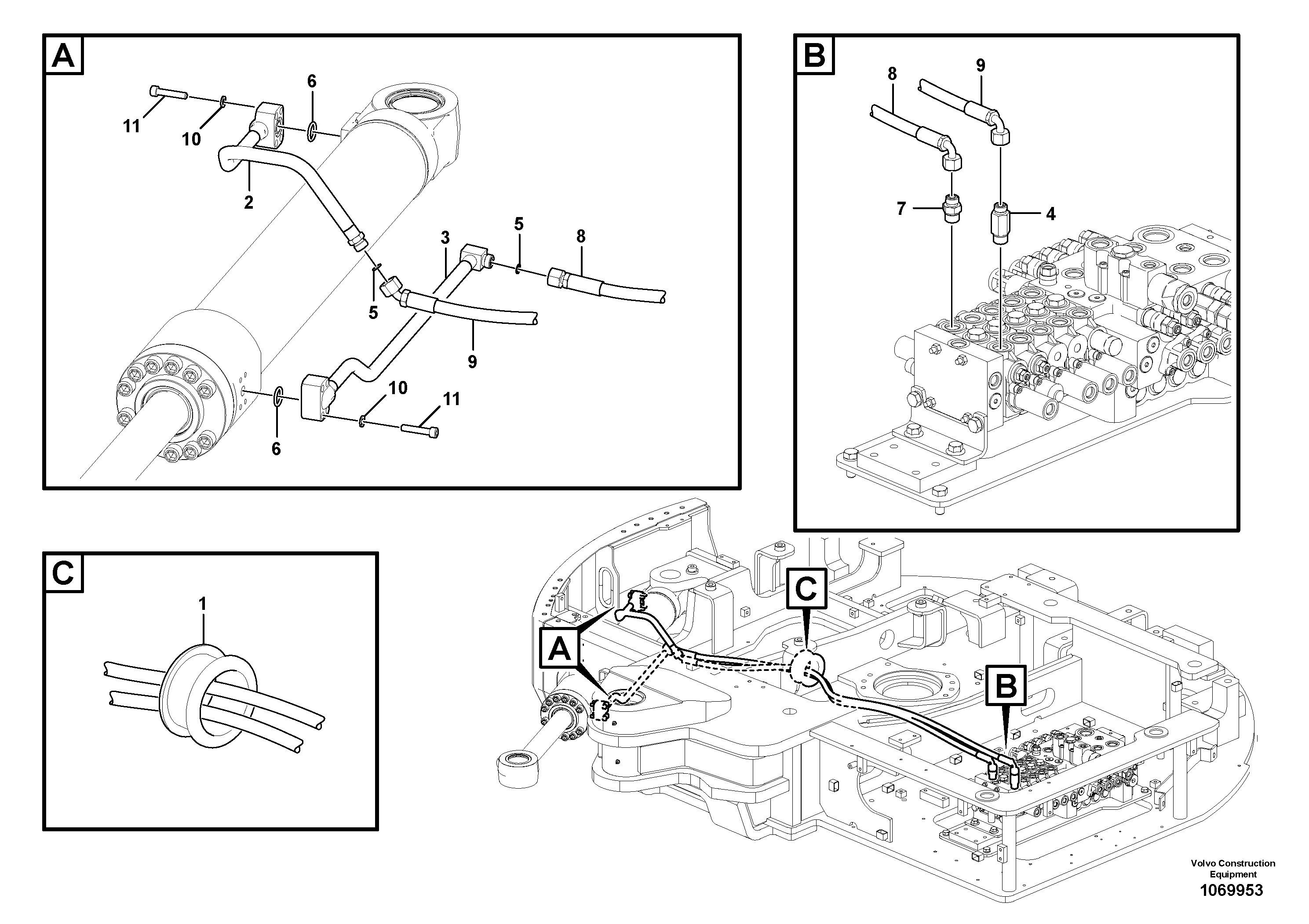 Press. lim. valve VOE14636760 VOLVO