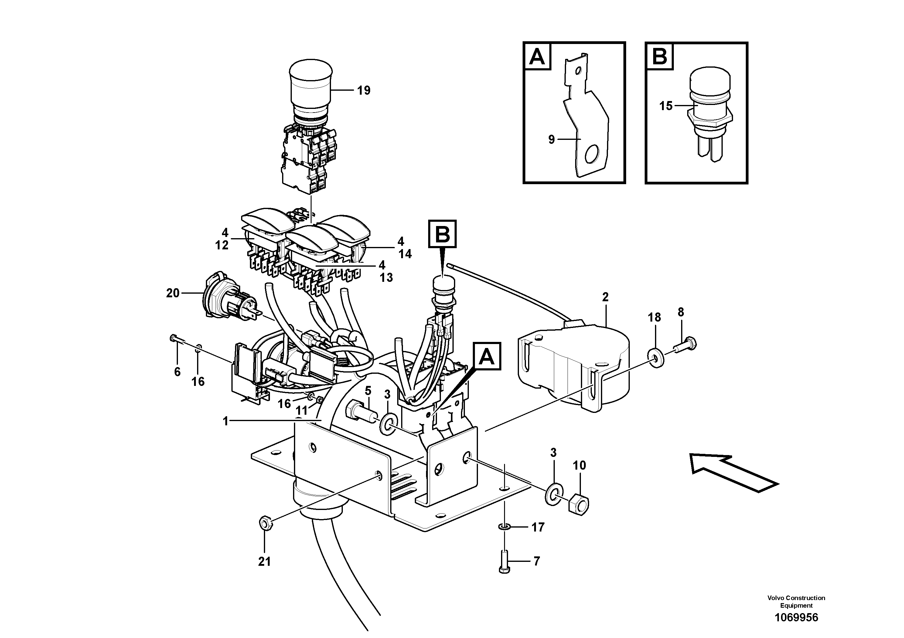 Support Leg VOE12793535 VOLVO