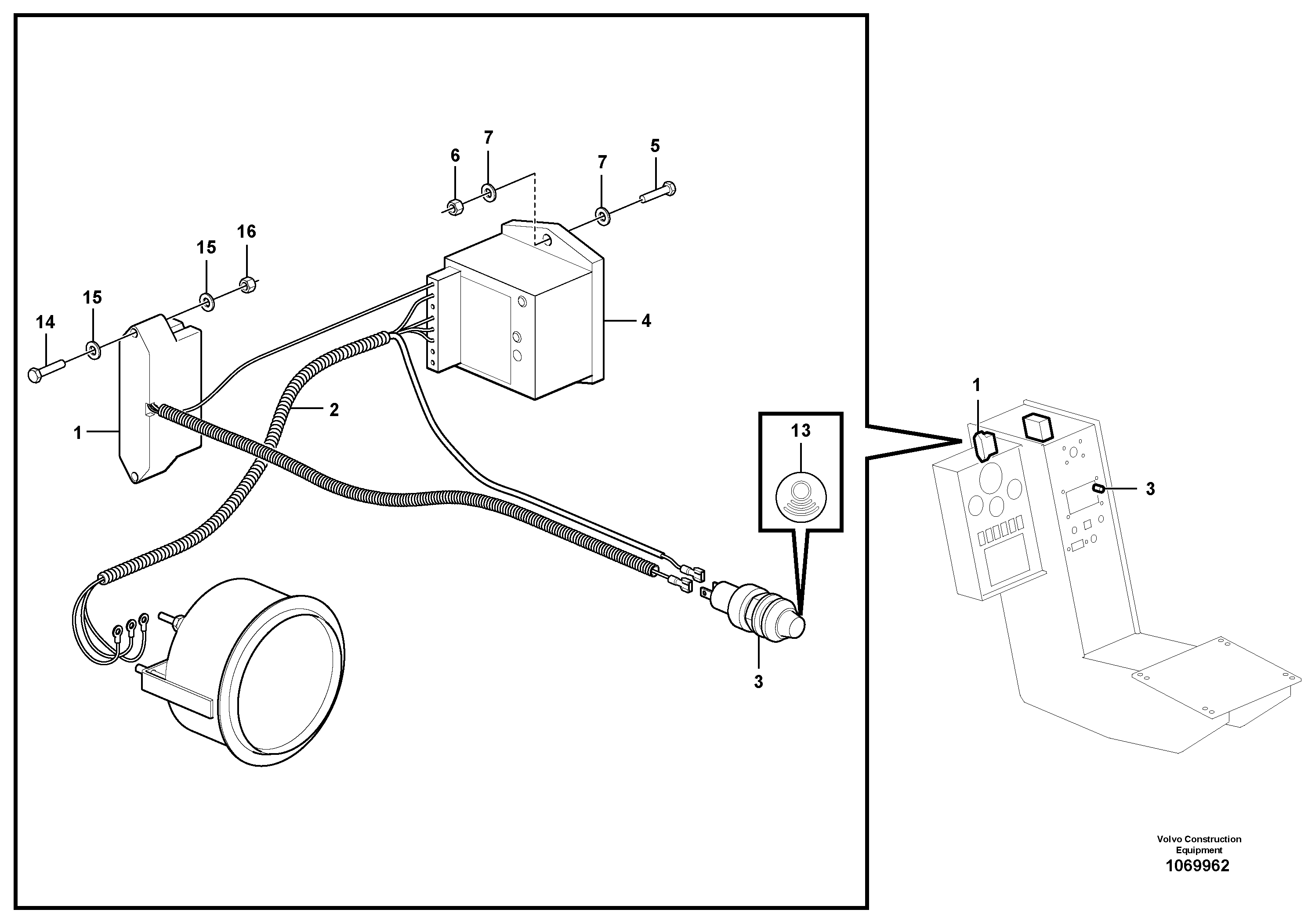 Wire Assembly 12762240 VOLVO