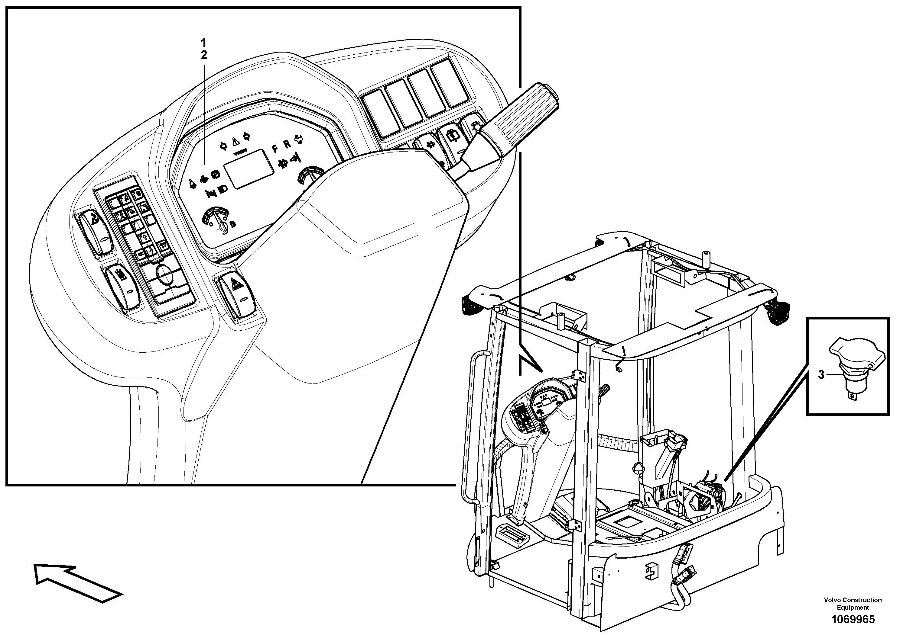 Scdr Handle VOE17218661 VOLVO