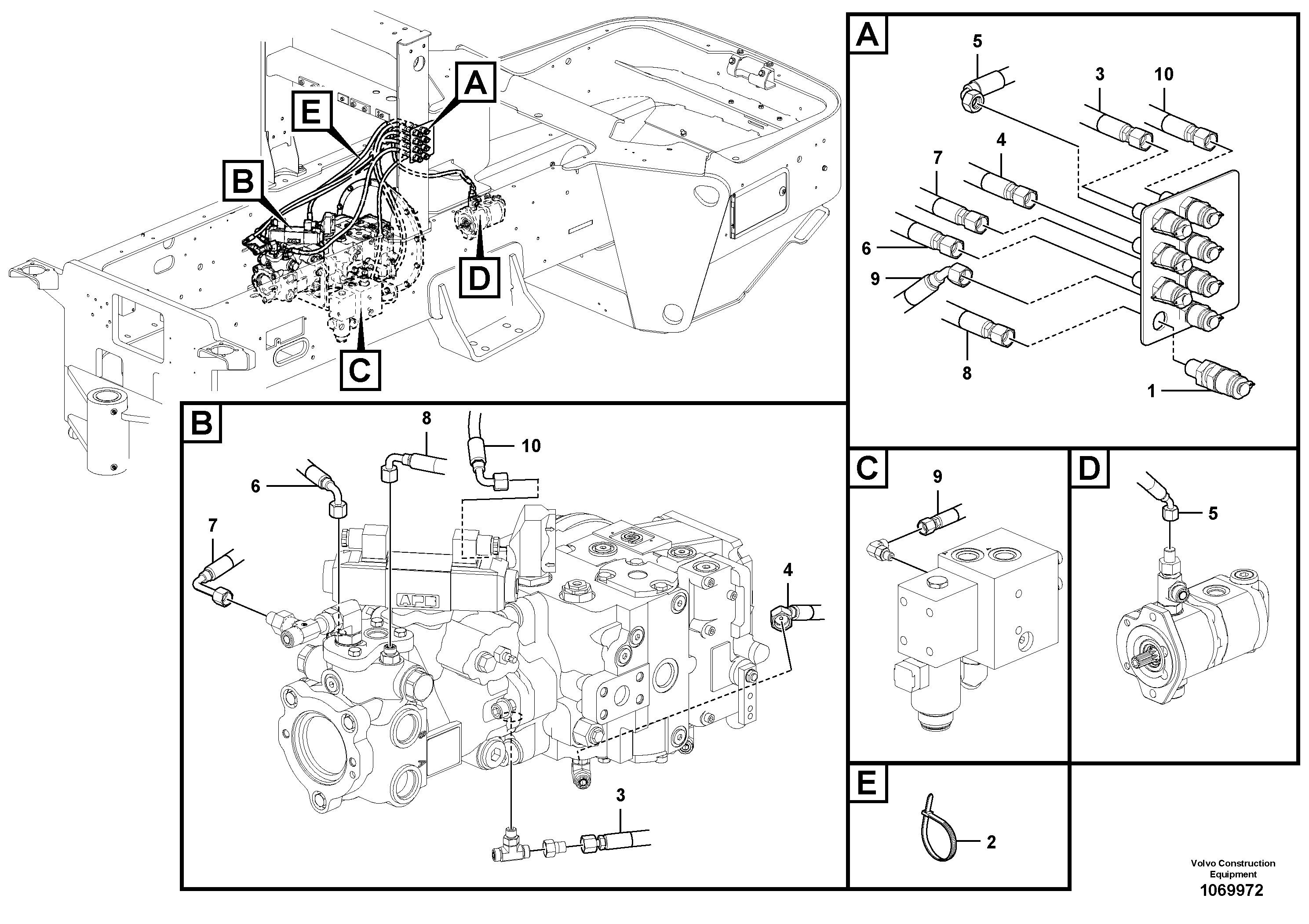 Timing gear casing RM13193057 VOLVO