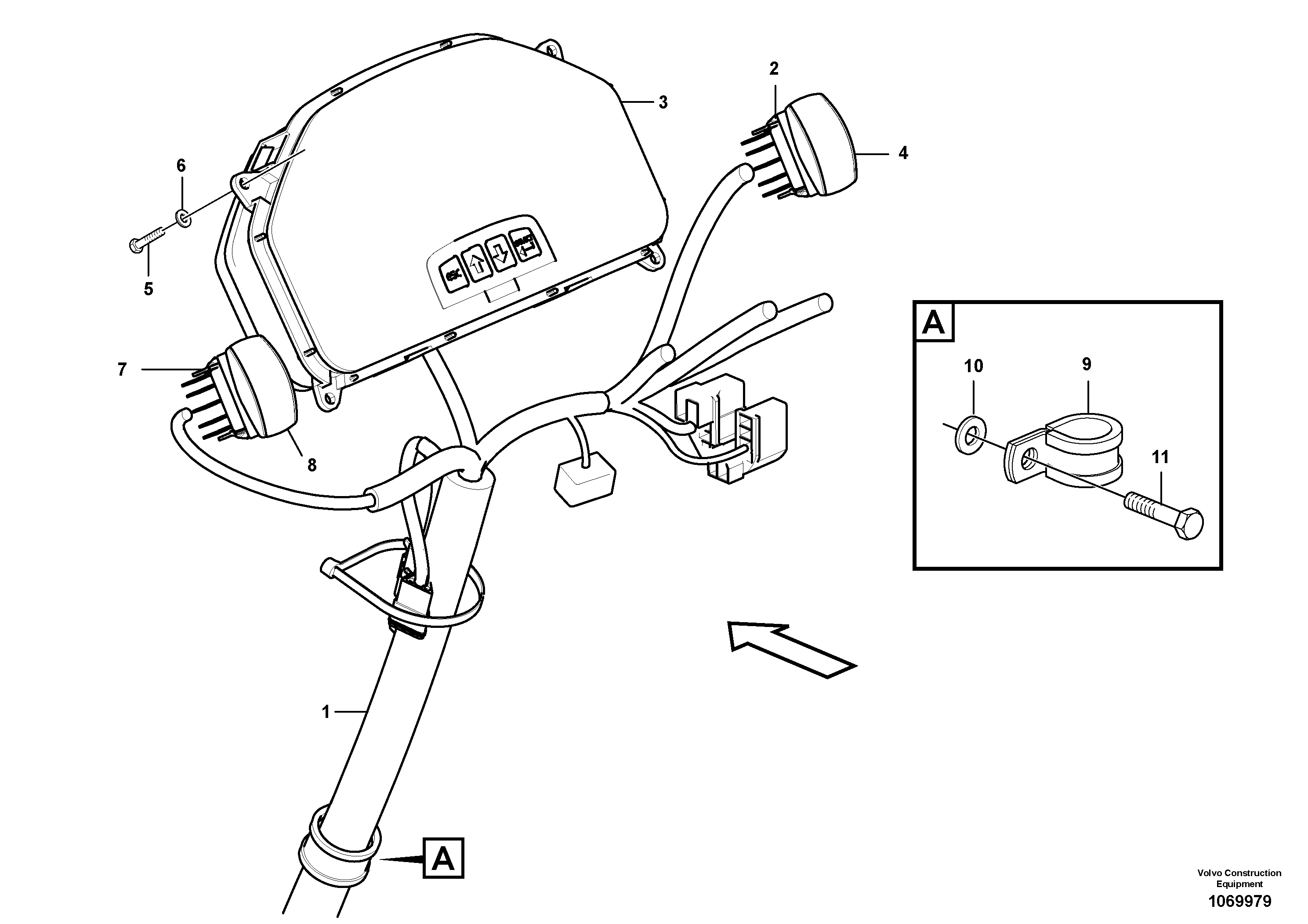 Support Leg VOE12800304 VOLVO