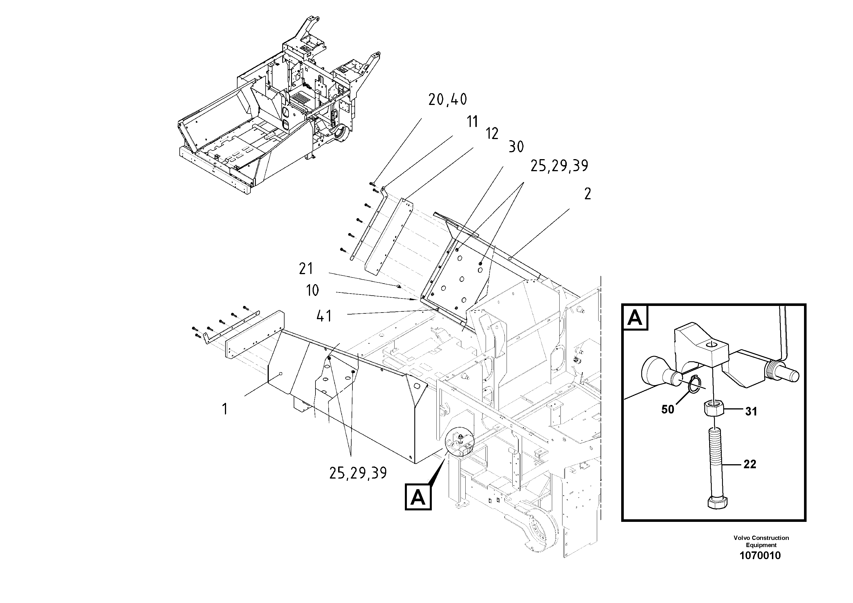 Stair RM80669633 VOLVO