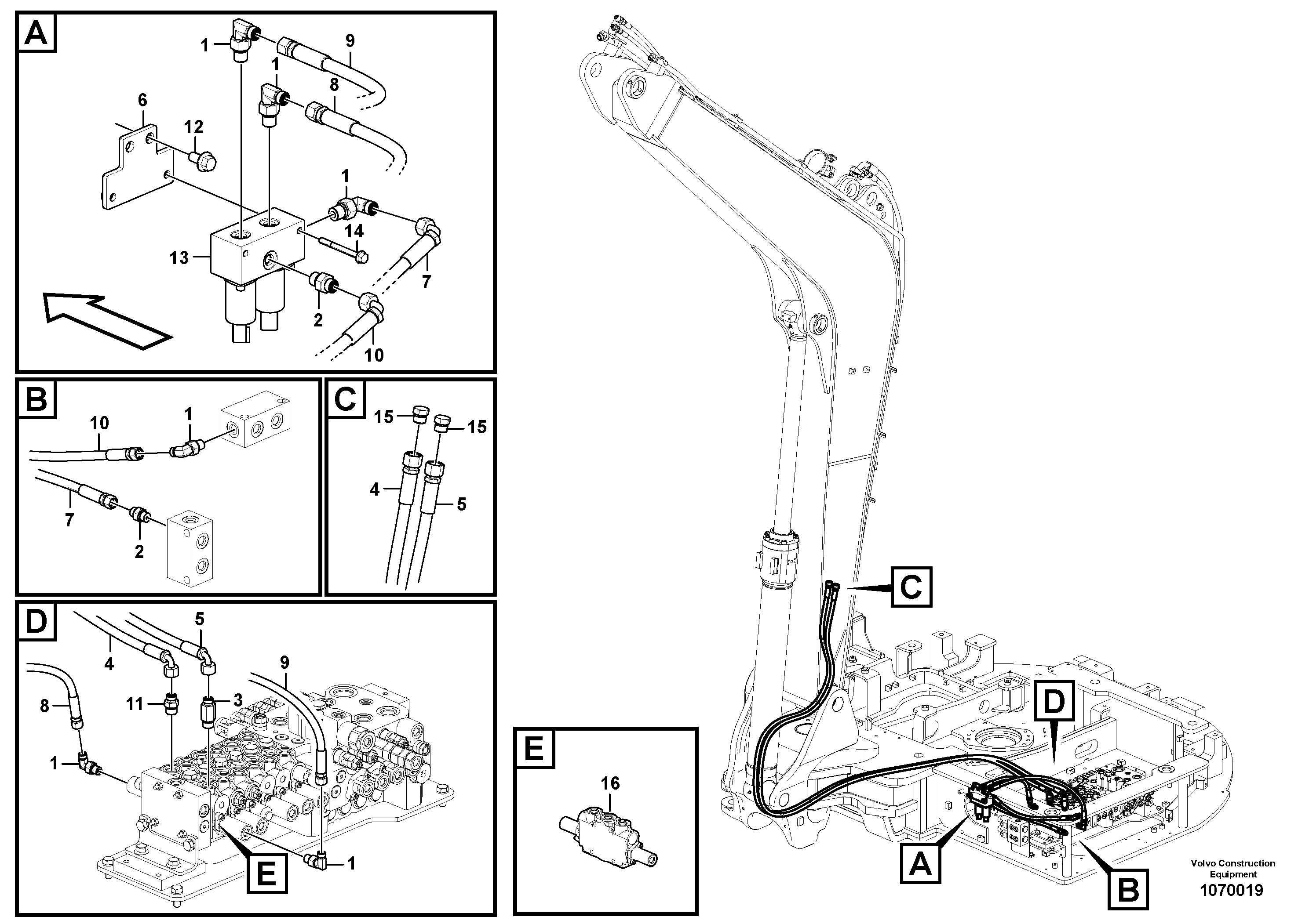 Приборы VOE14654558 VOLVO