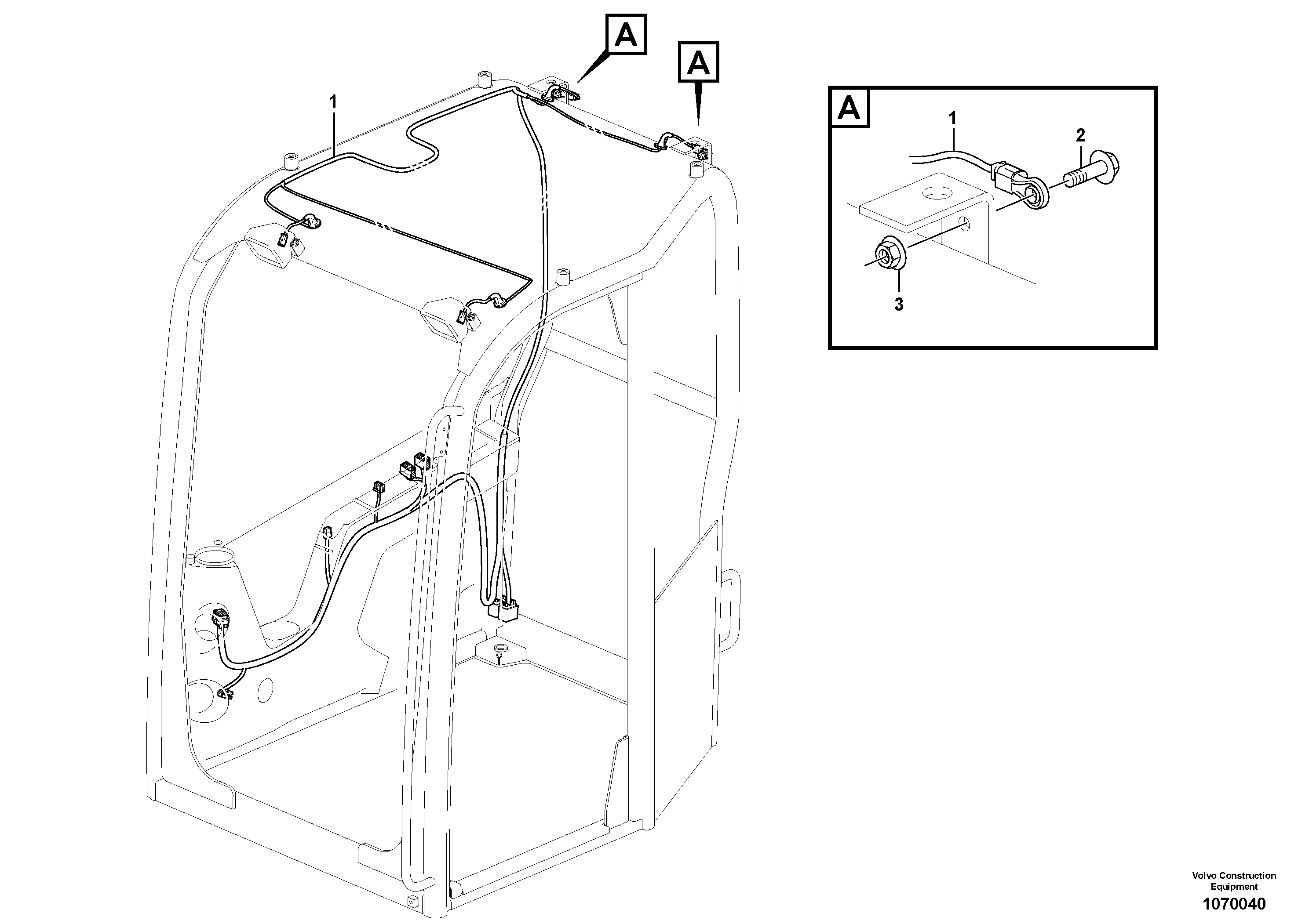 Support Leg VOE14661026 VOLVO