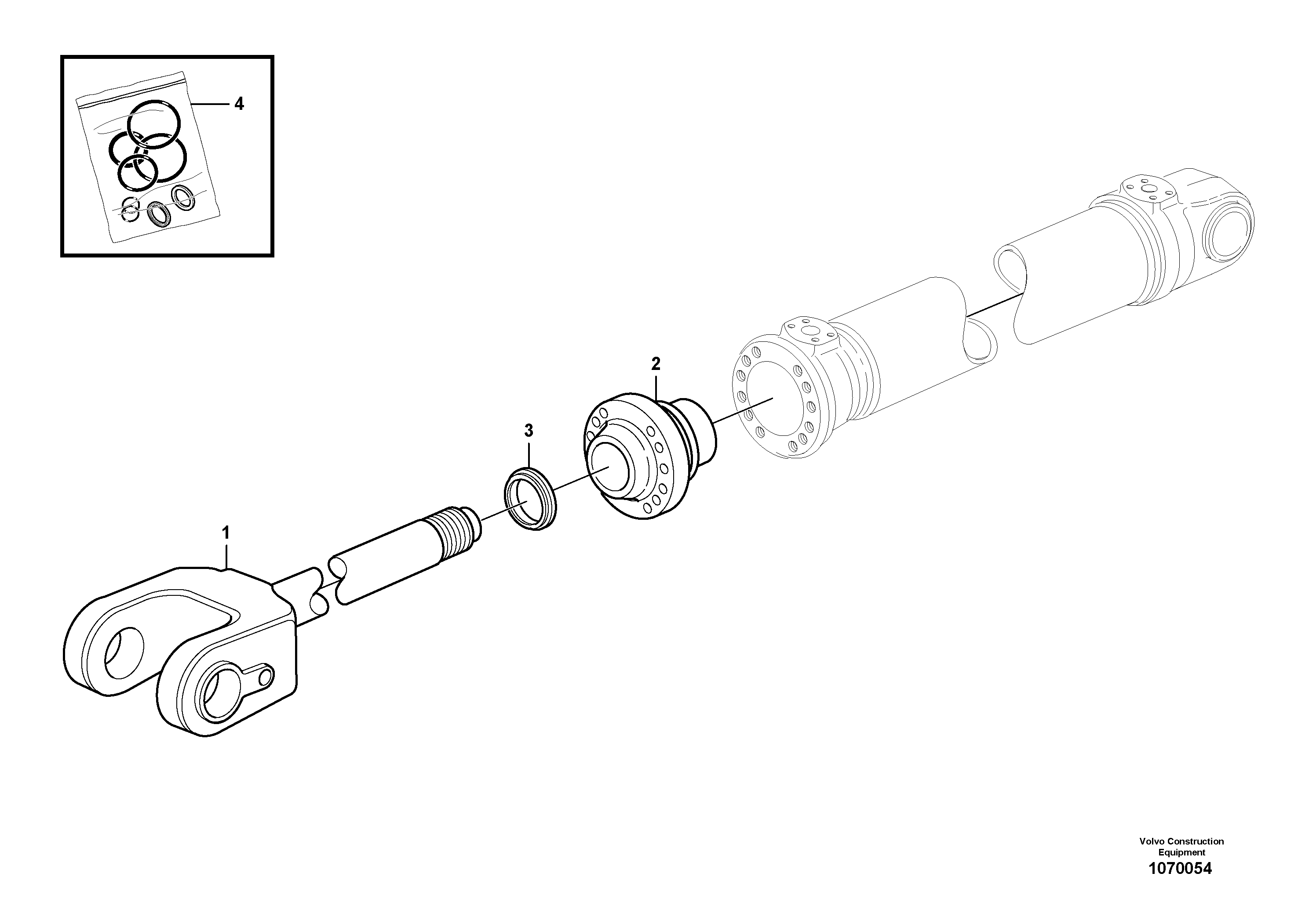Piston pump VOE17404913 VOLVO