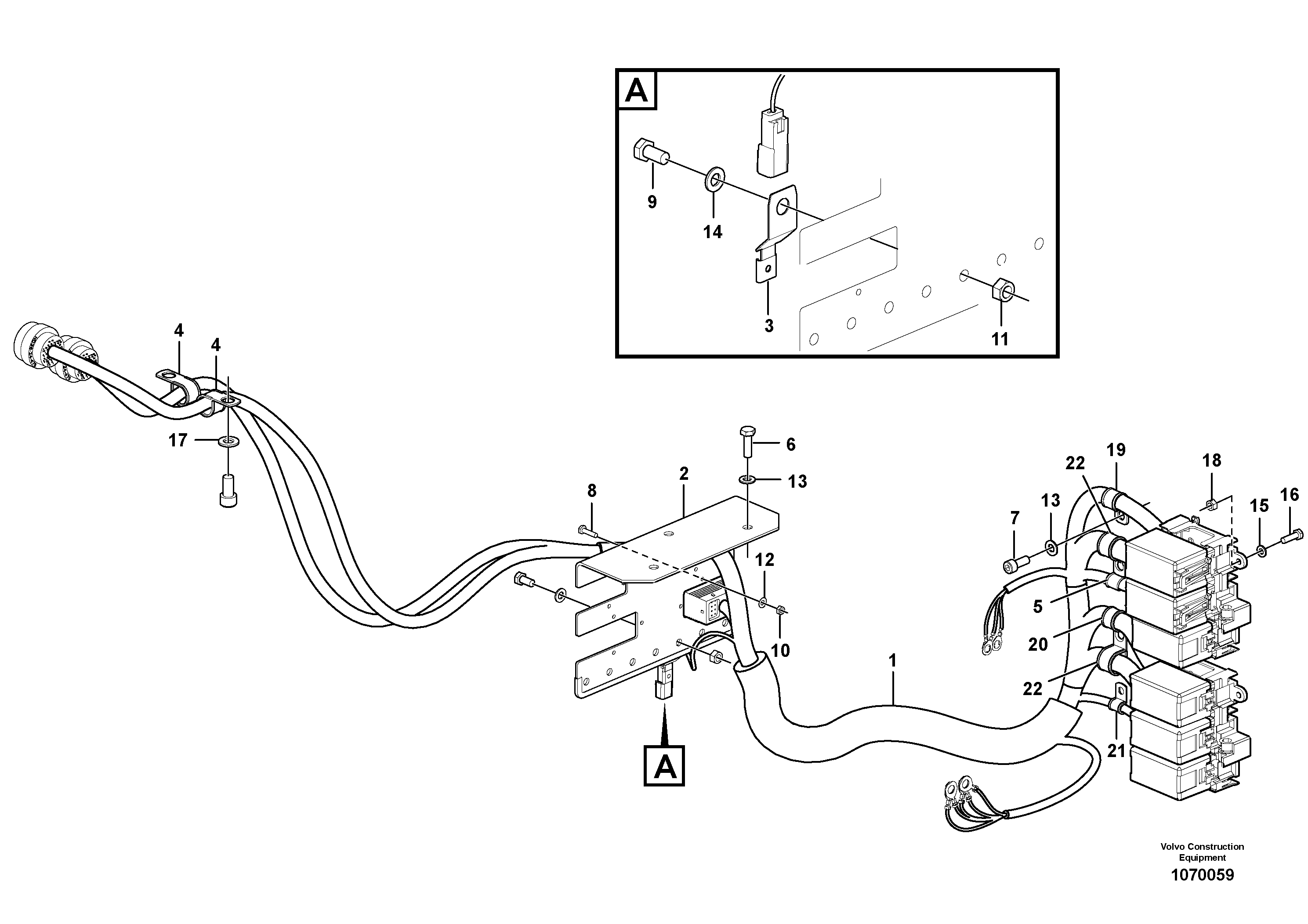 Support Leg VOE12801072 VOLVO