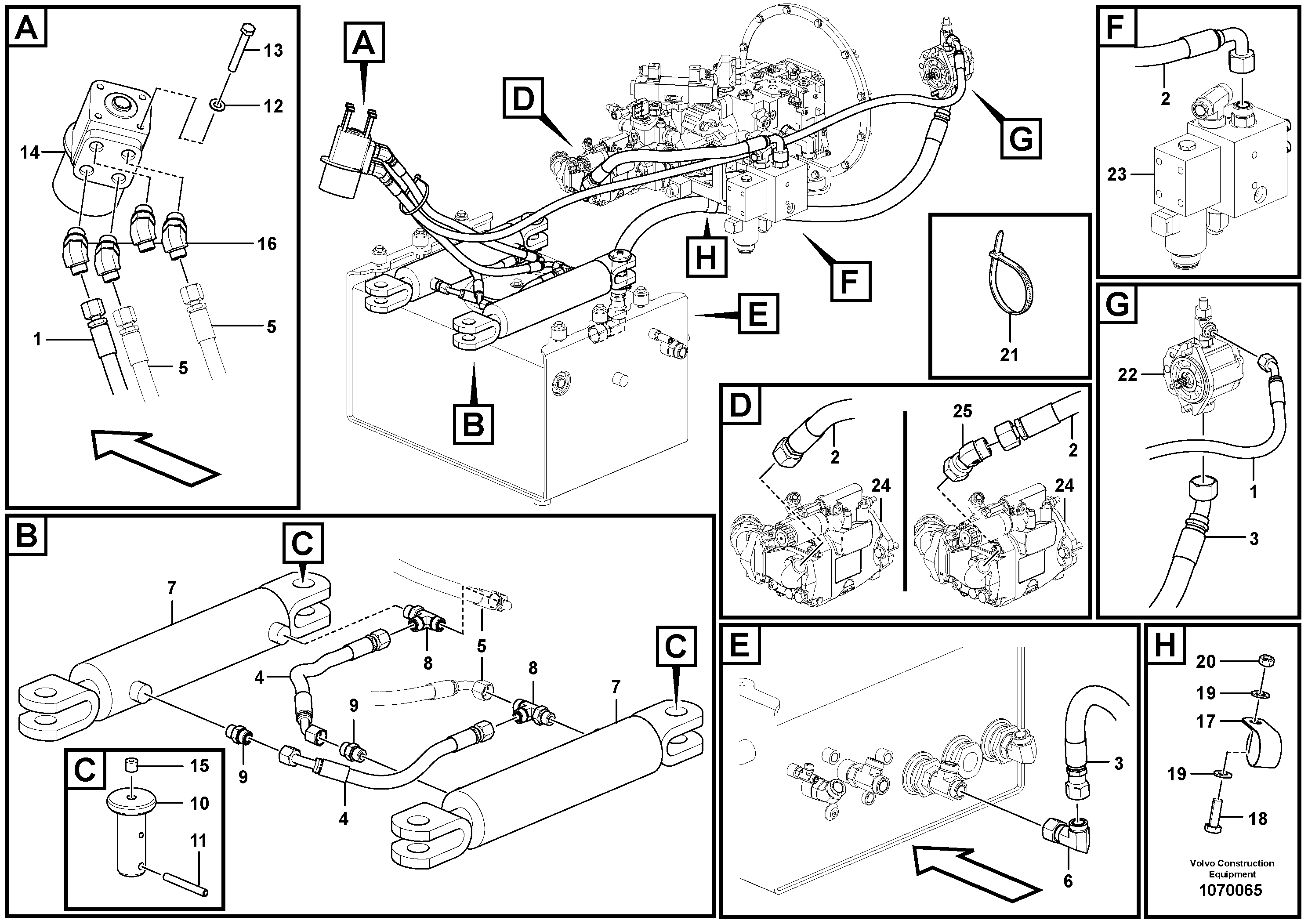 Timing gear casing VOE12786705 VOLVO