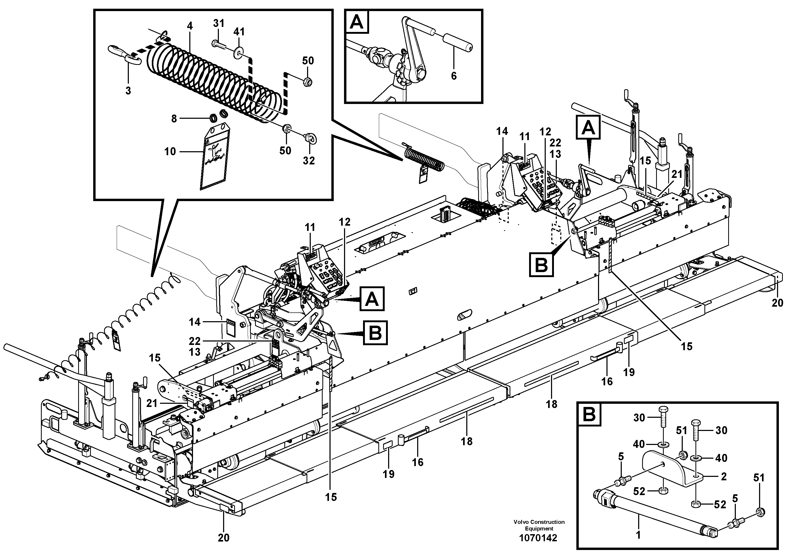 Seat frame RM46648275 VOLVO