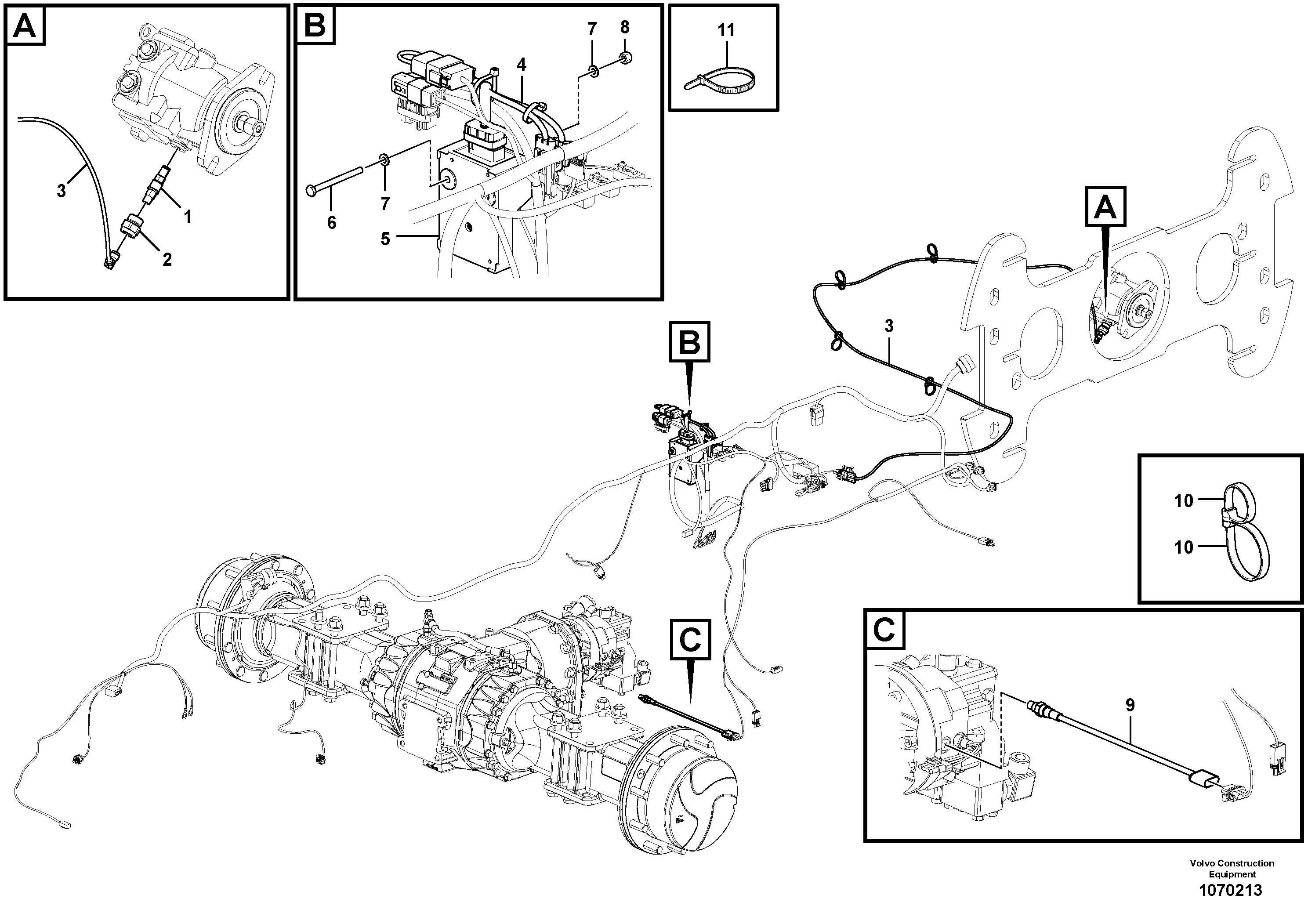 Support Leg VOE12790850 VOLVO