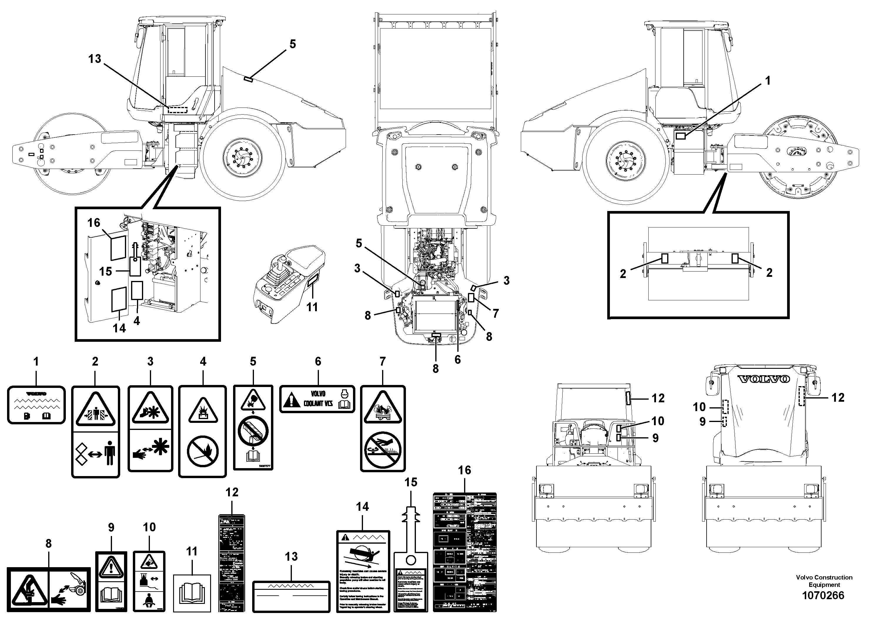 Fan Motor VOE12782846 VOLVO