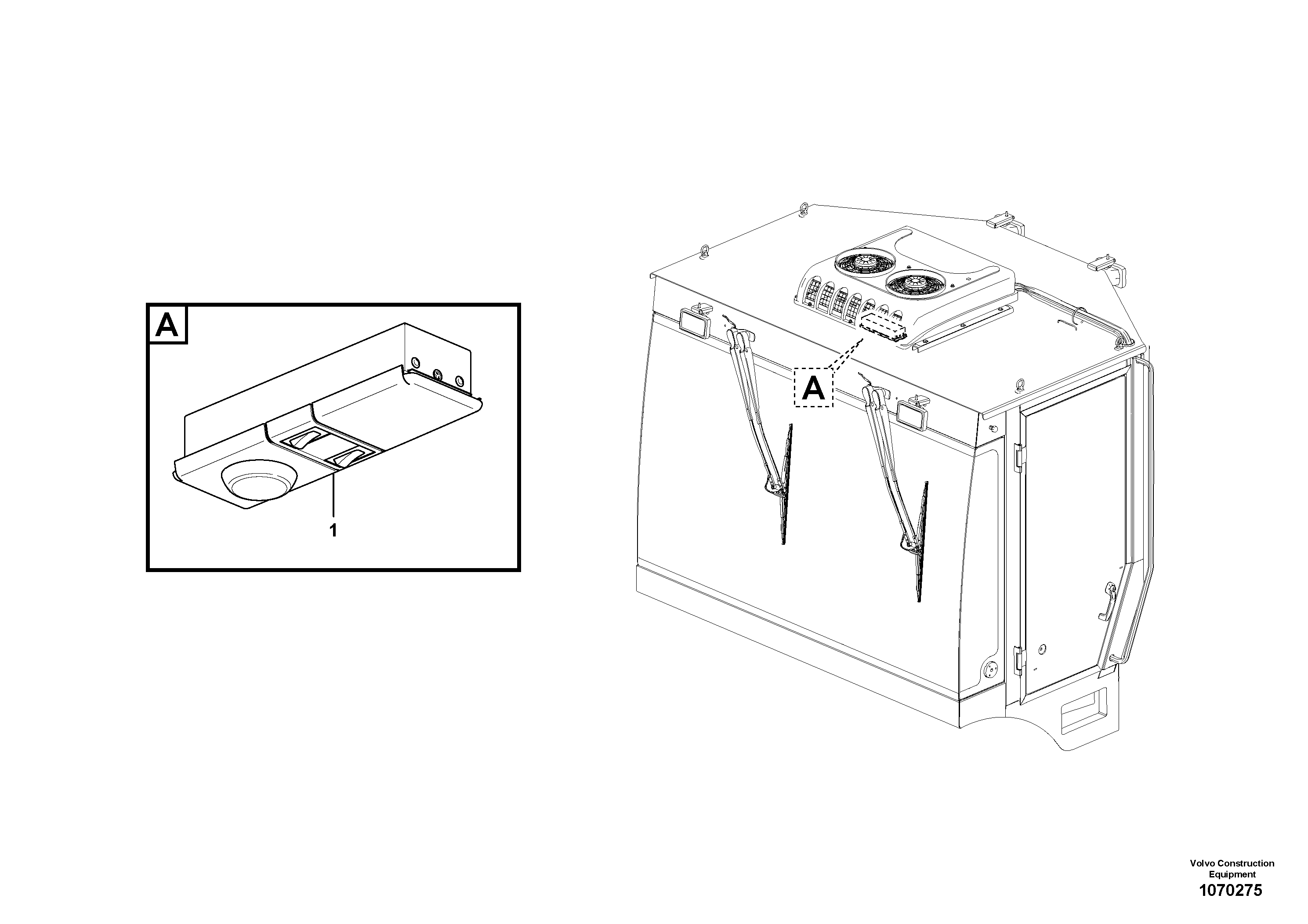 Tray VOE12767357 VOLVO