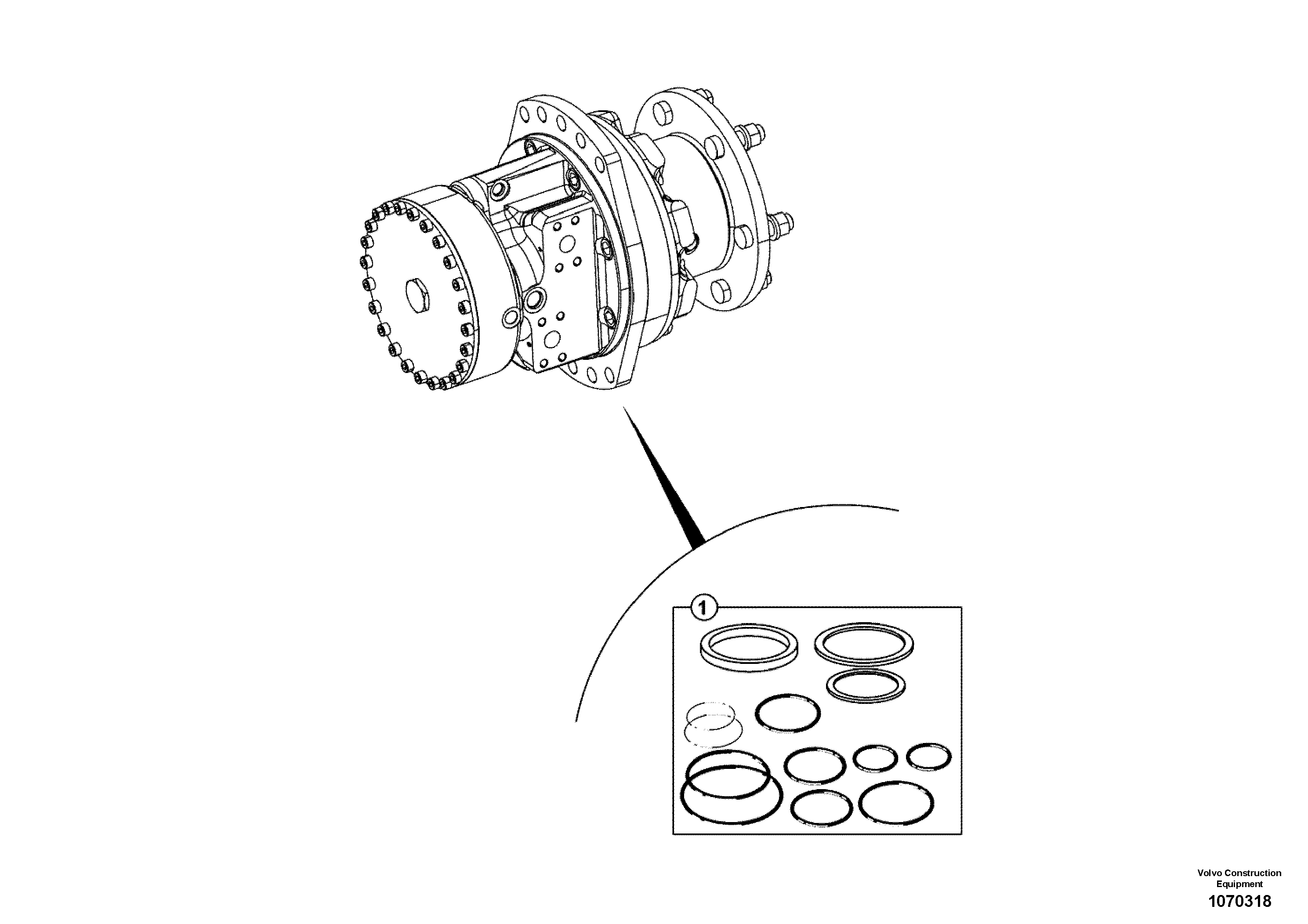 Ключевой жетон VOE17392581 VOLVO
