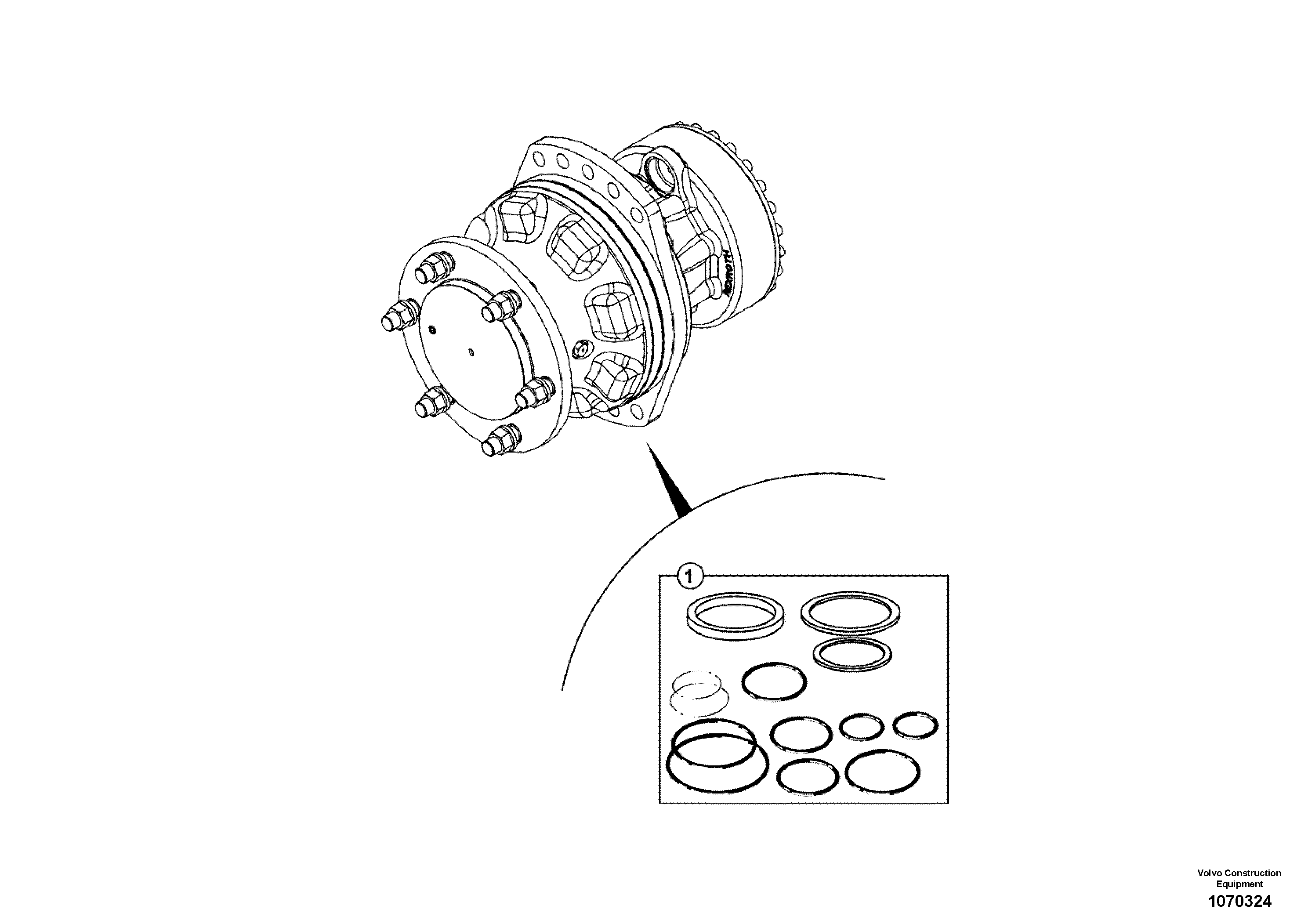 Ключевой жетон VOE17397109 VOLVO