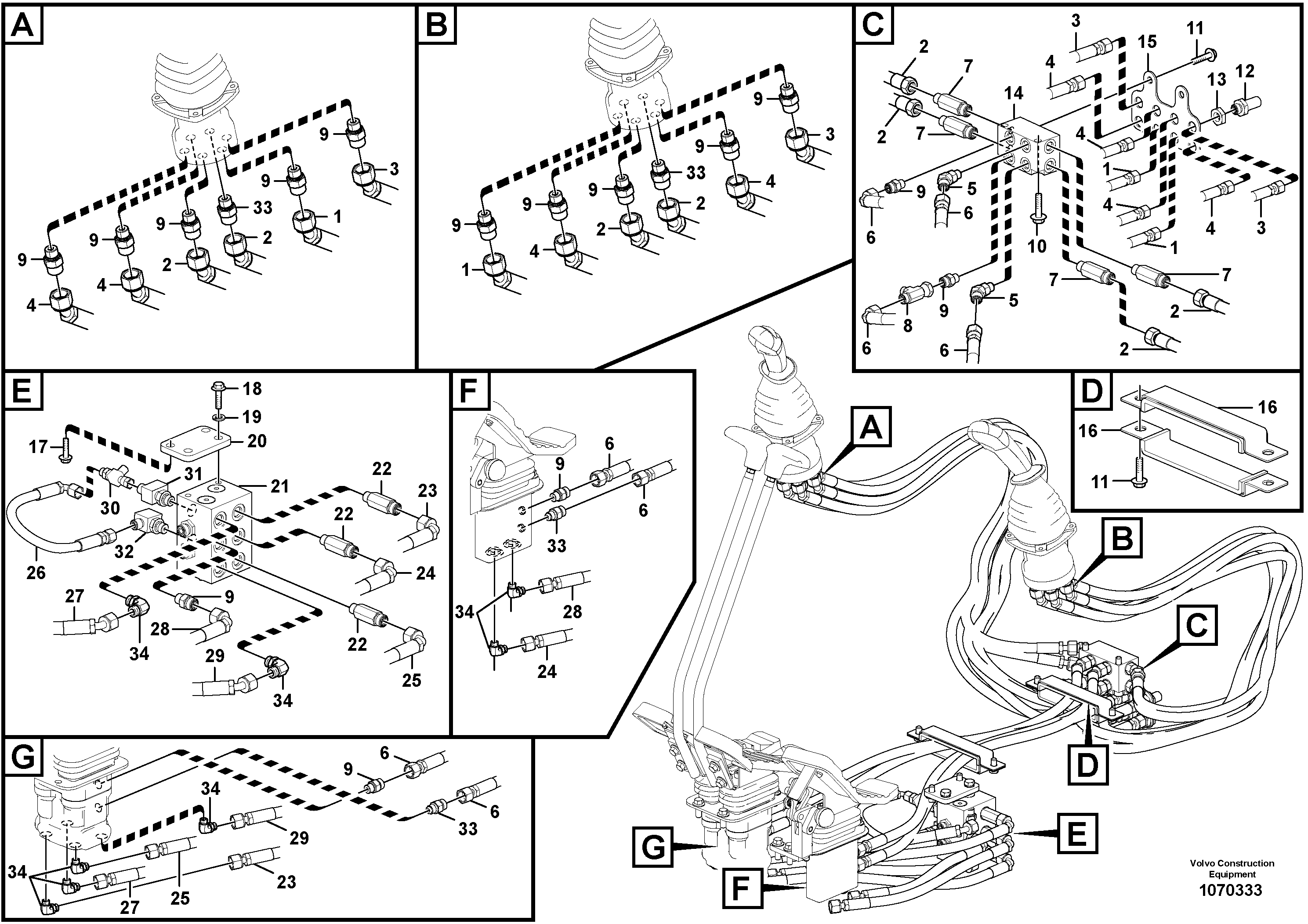 Bracket VOE14621955 VOLVO