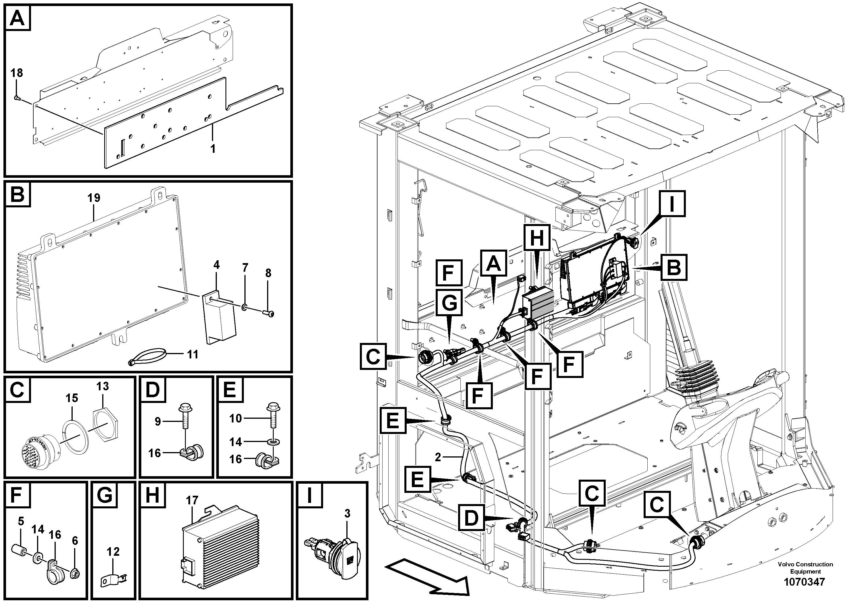 Wiring Harness VOE12807020 VOLVO