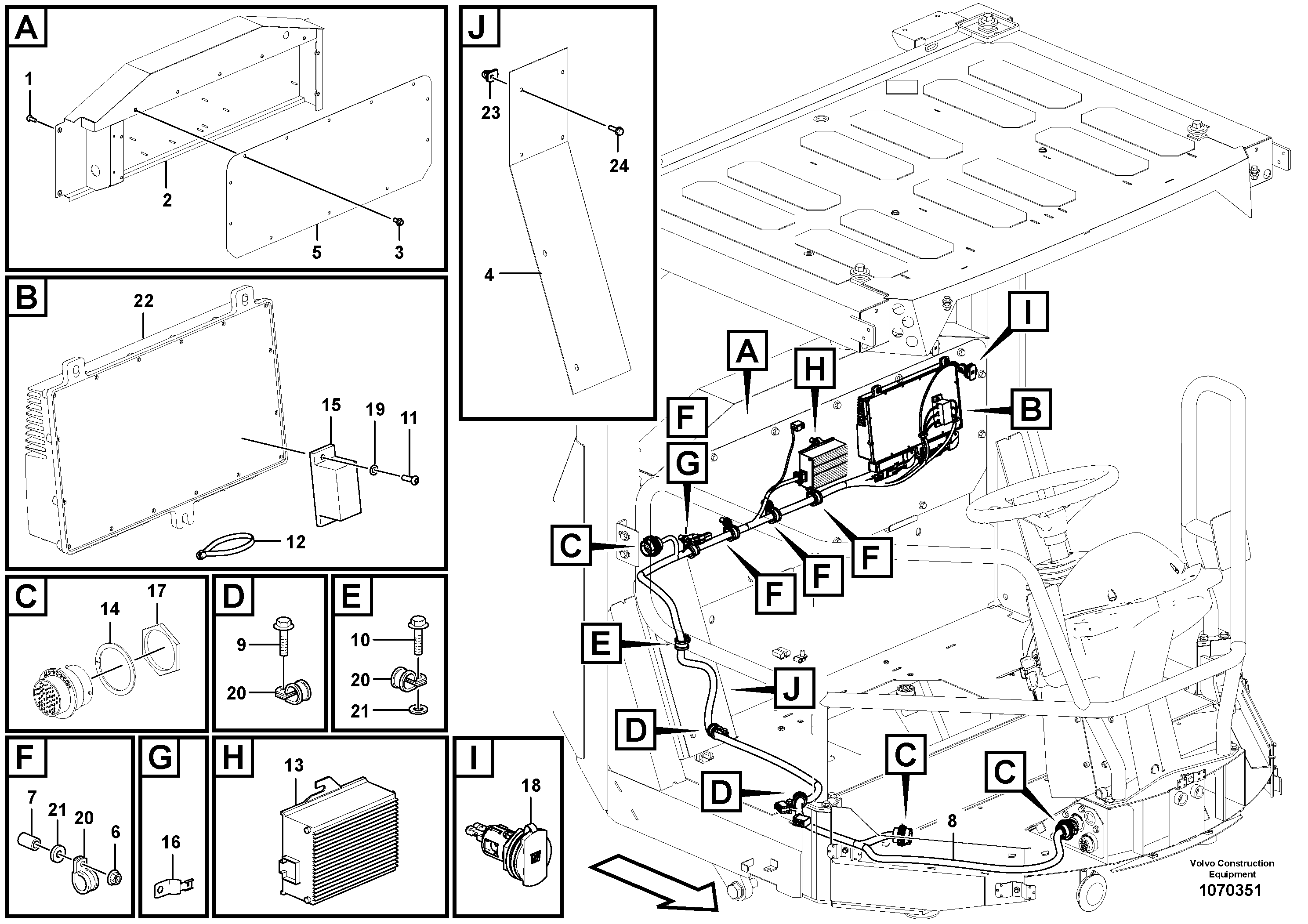 Rear Wall Panel VOE12814280 VOLVO