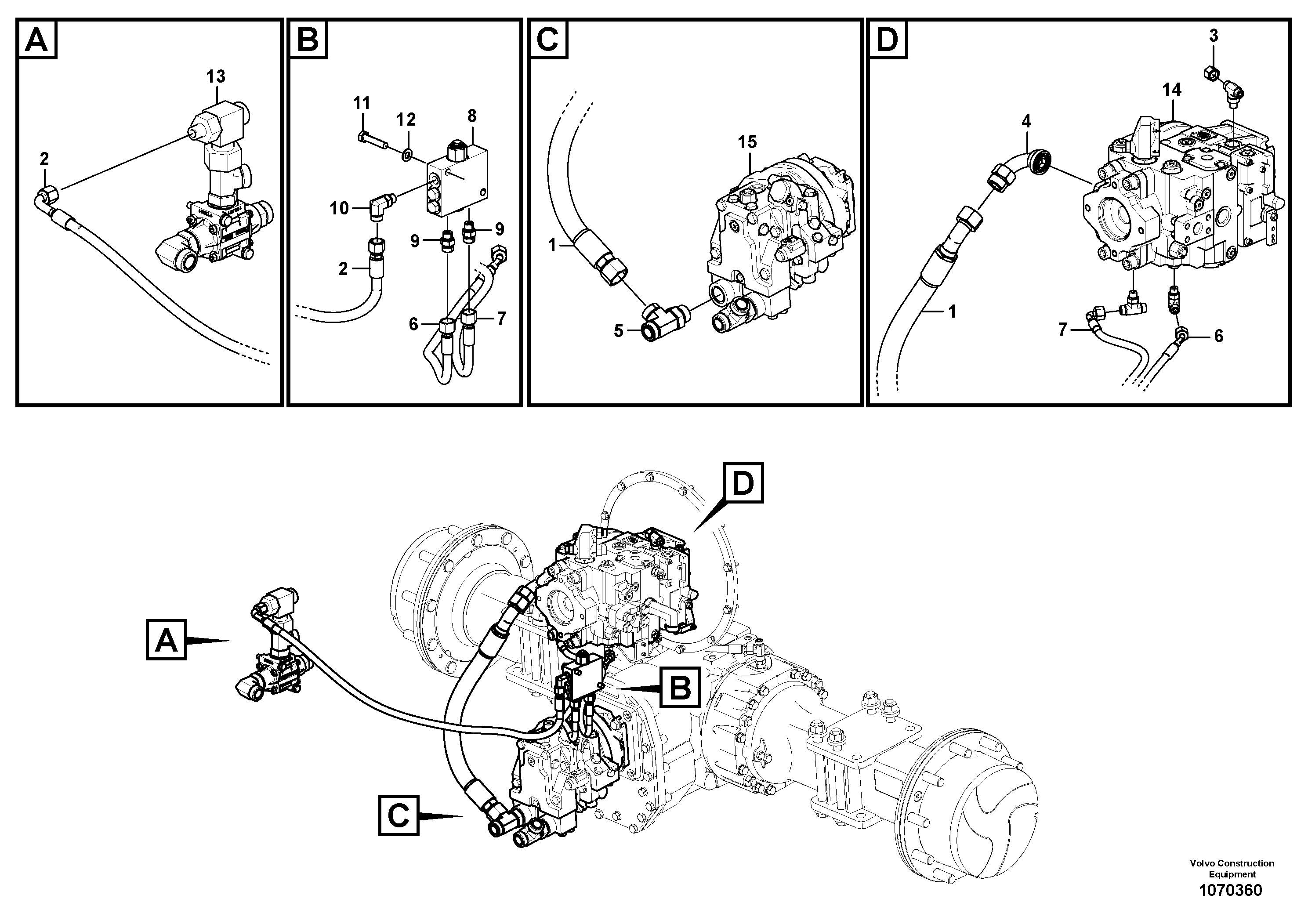 Timing gear casing VOE12795383 VOLVO