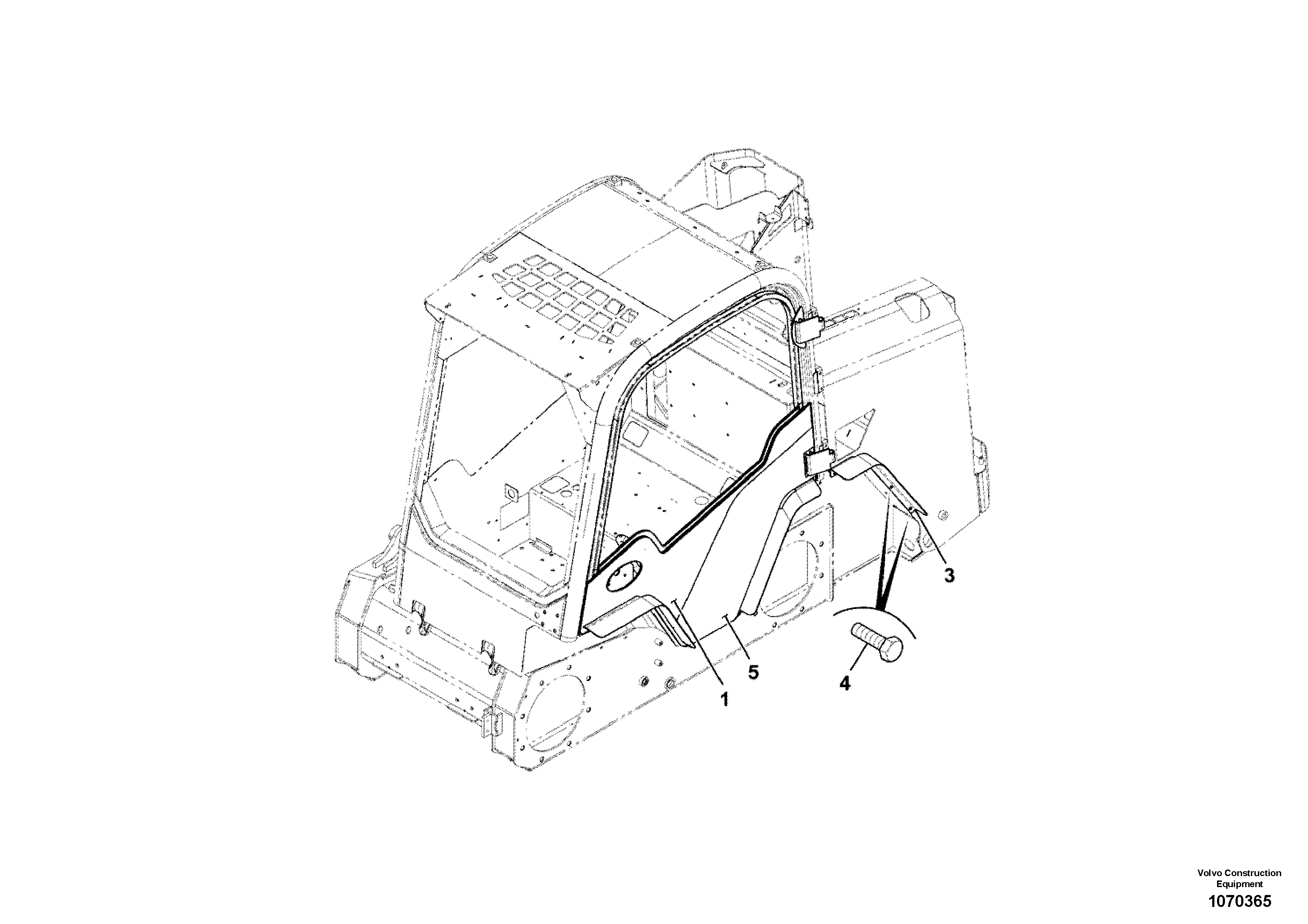 Cylinder Block VOE17405803 VOLVO