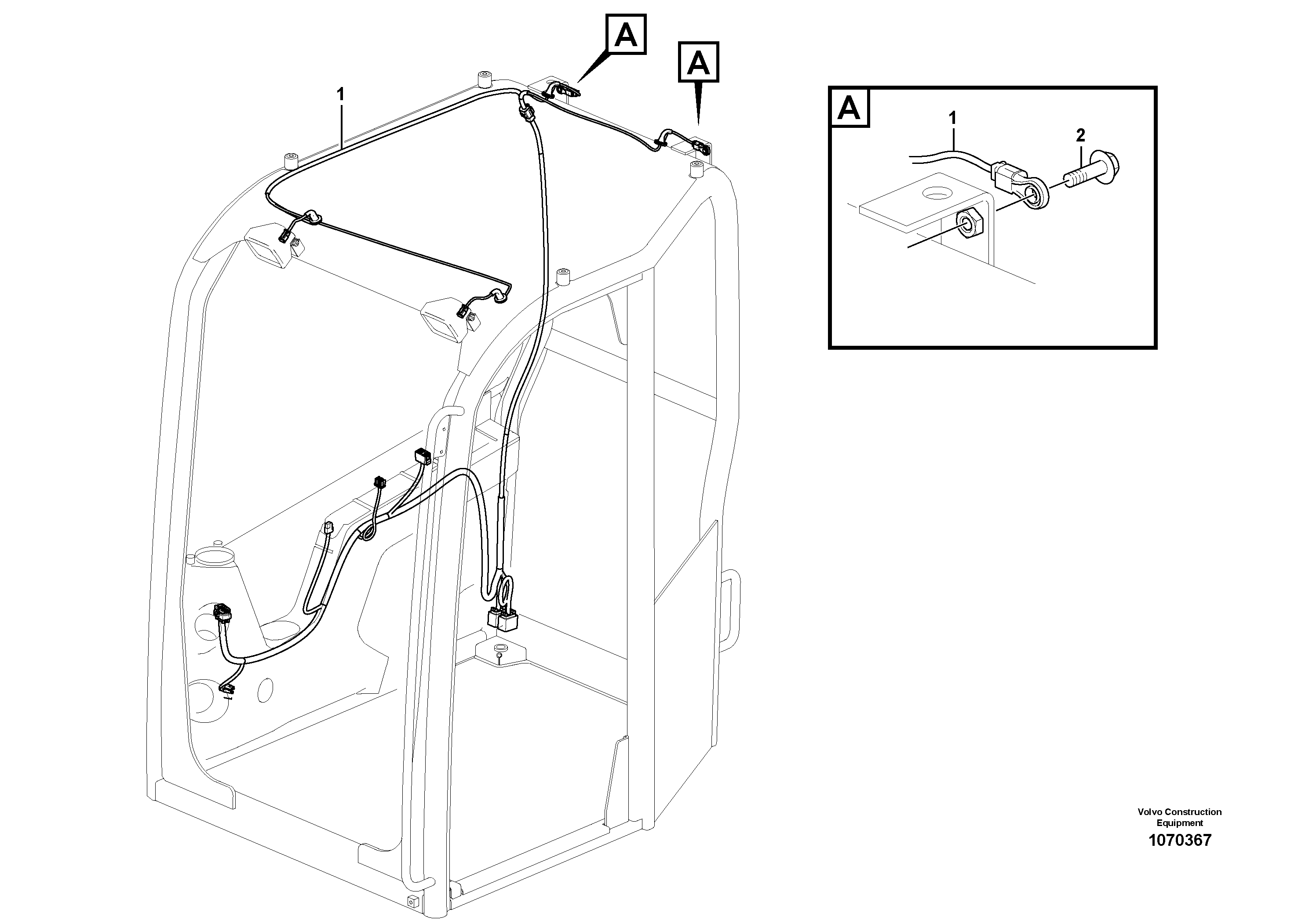 Support Leg VOE14664907 VOLVO