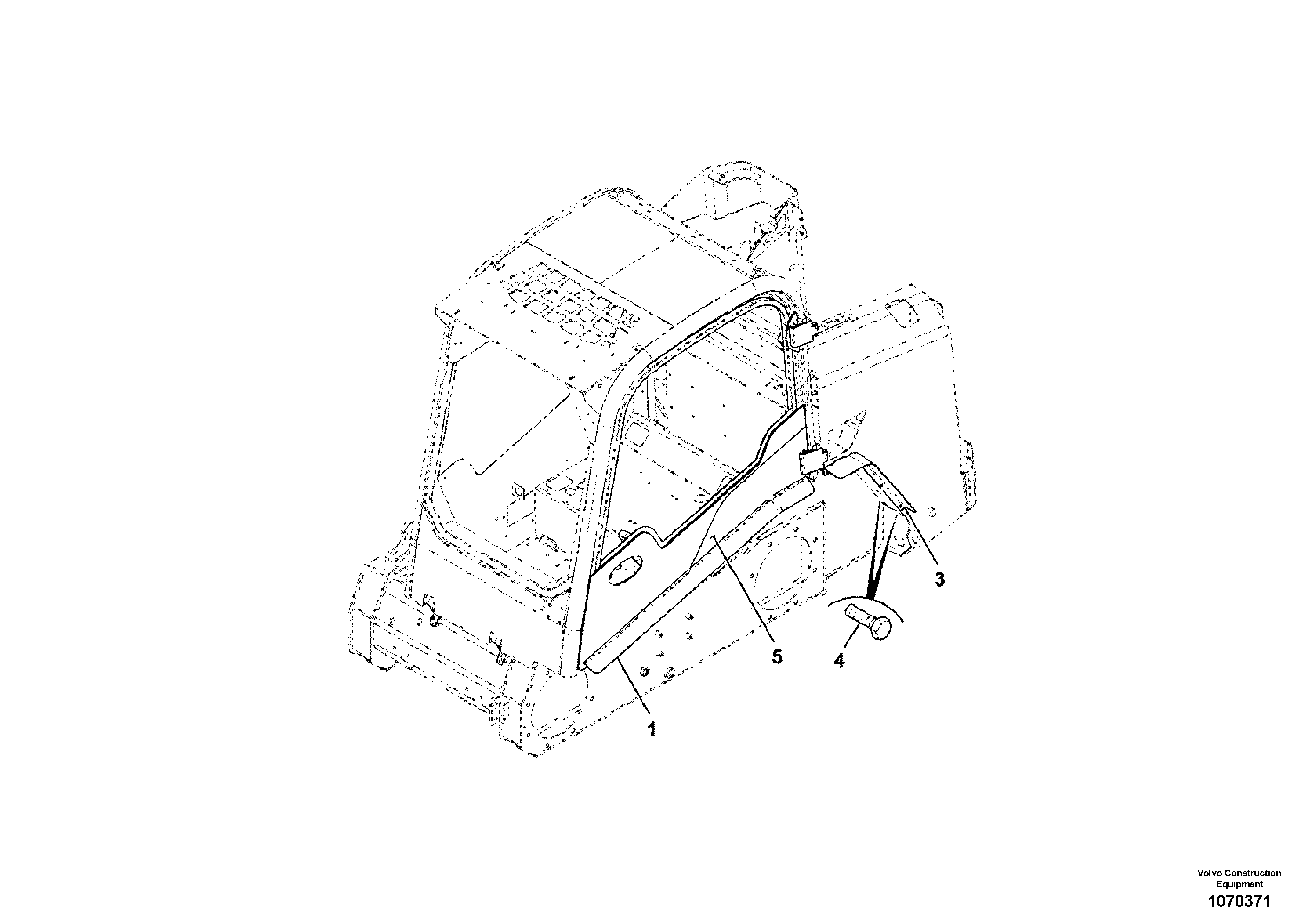 Cylinder Block VOE17405807 VOLVO