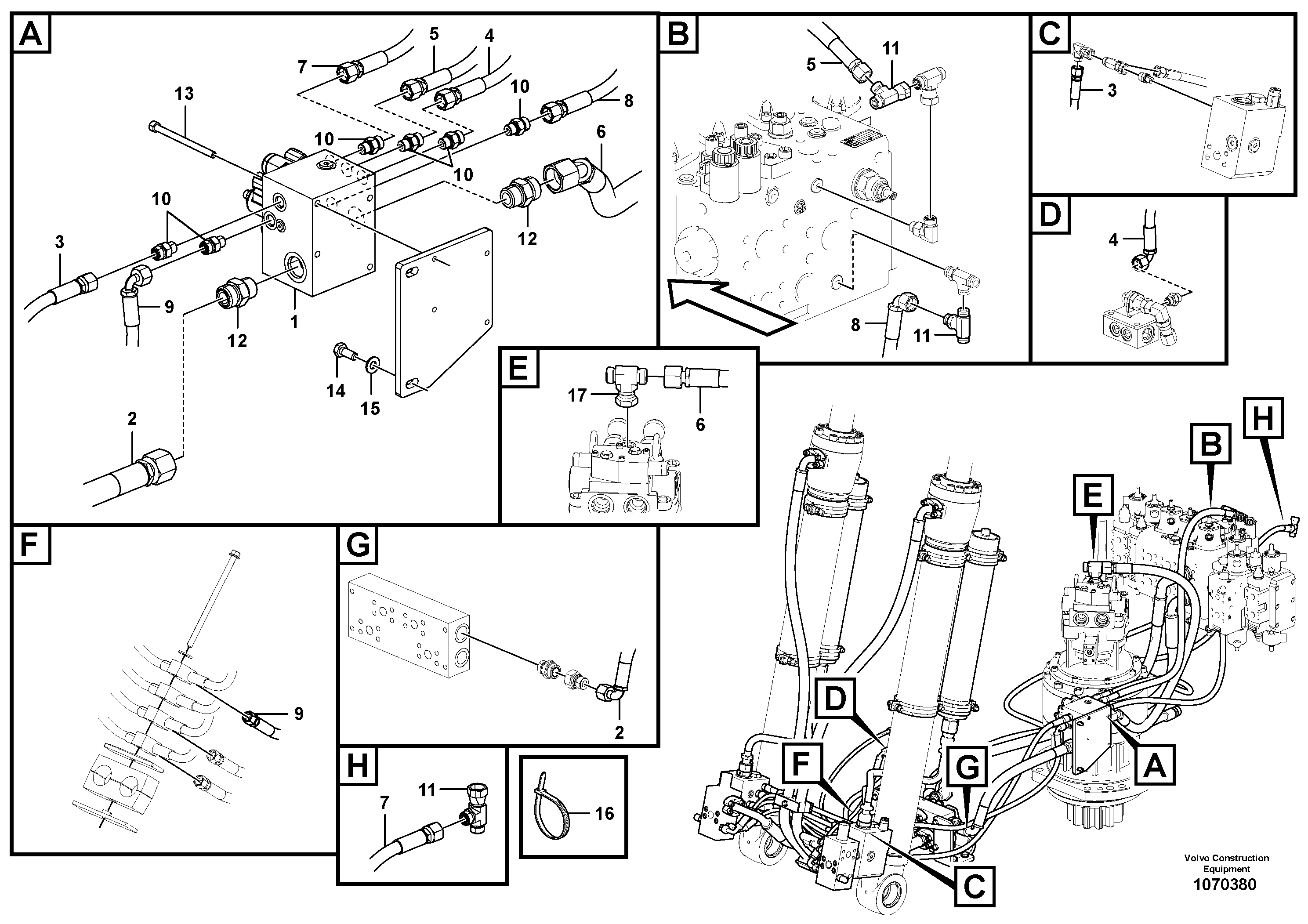 Timing gear casing VOE14666995 VOLVO