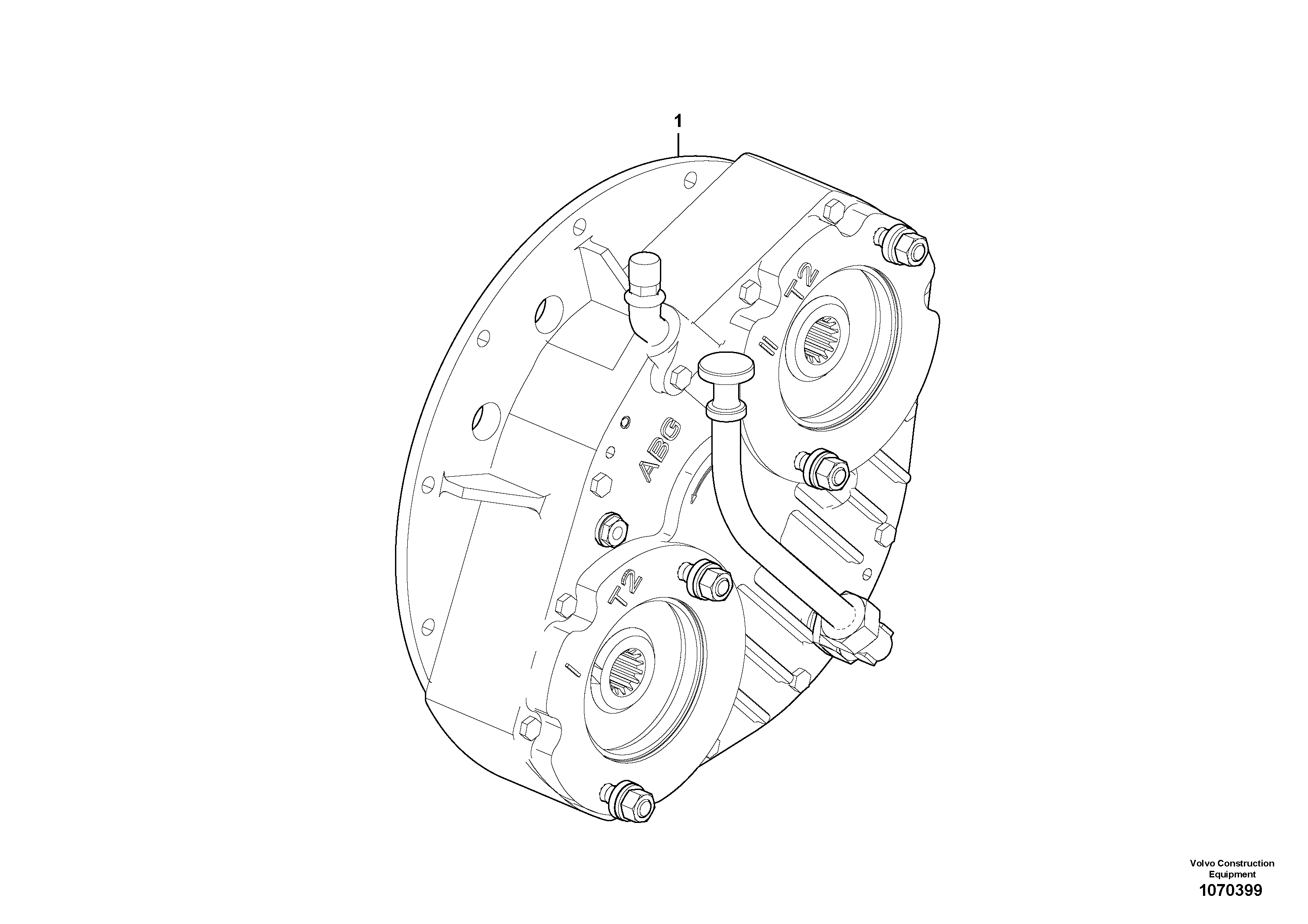 Protecting plate RM10642643 VOLVO
