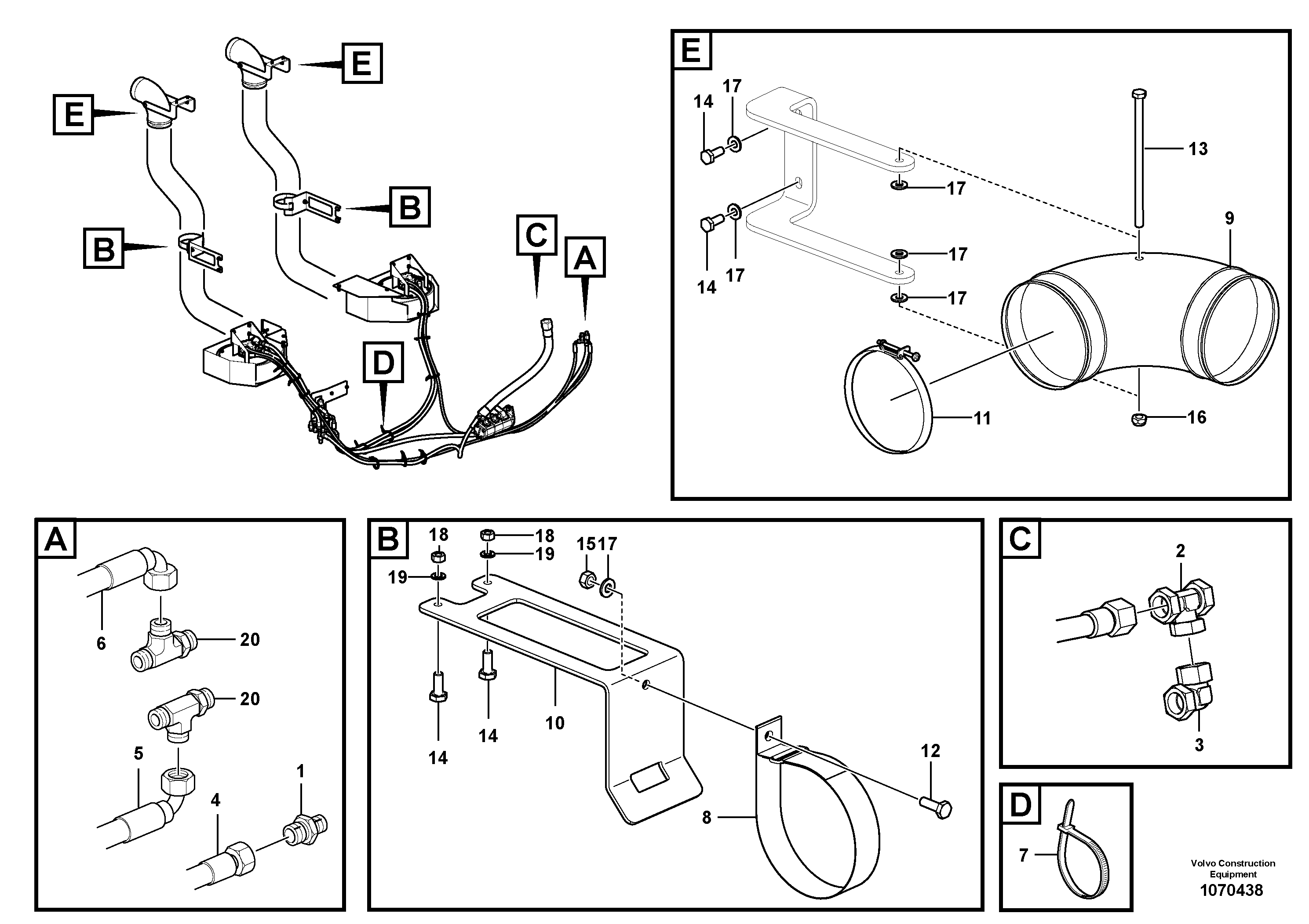 Hydraulic pump P3 RM54687694 VOLVO