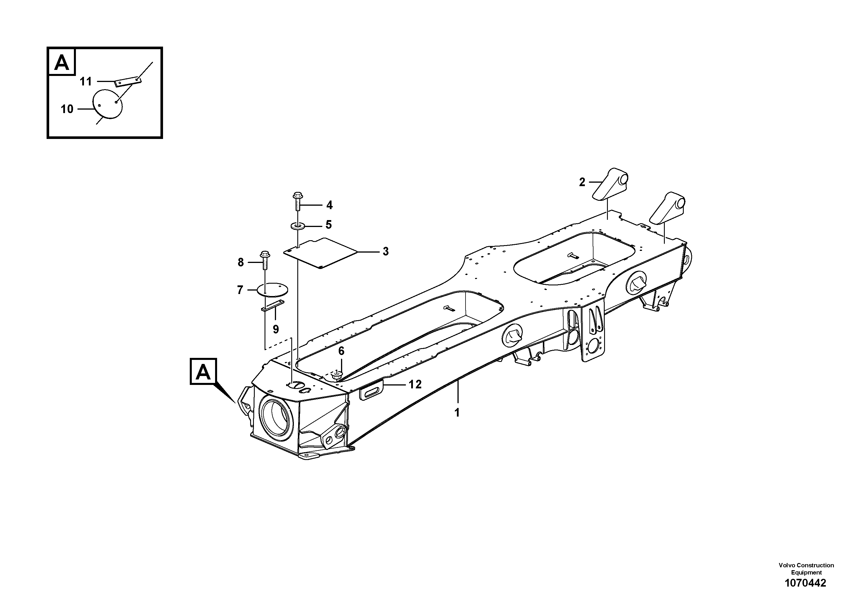 Rec.housing VOE16807352 VOLVO