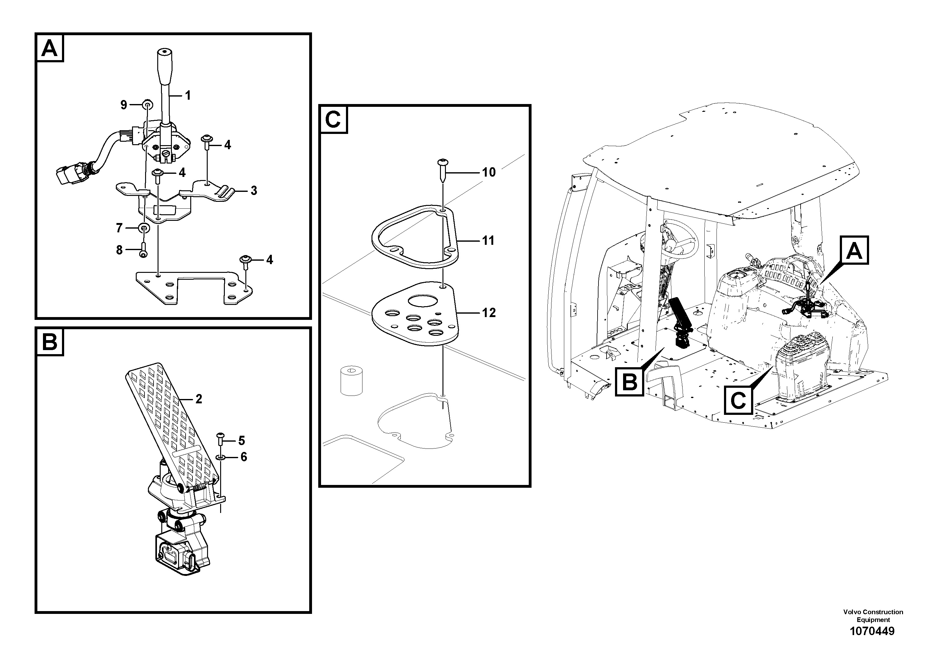 Main Axle Beam VOE16222664 VOLVO