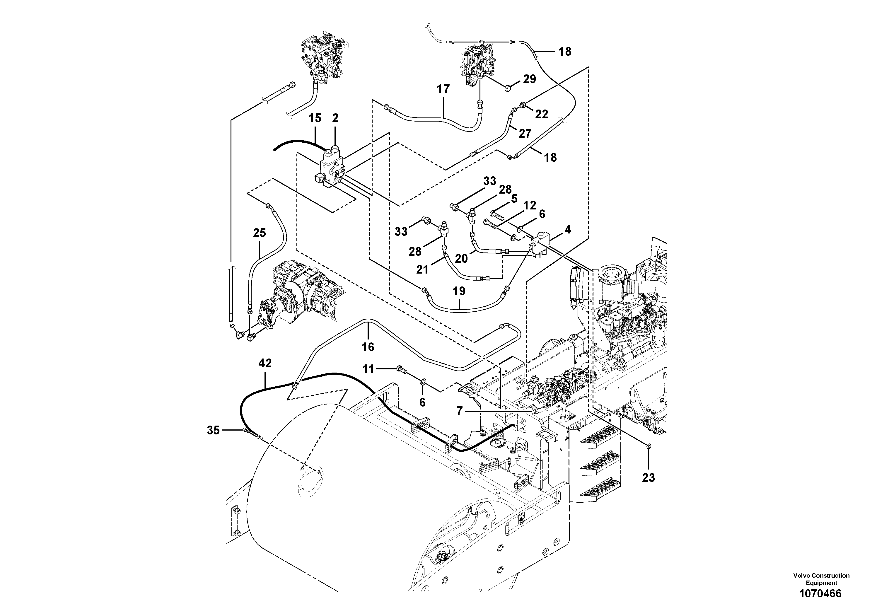 Mounting rail RM96705975 VOLVO